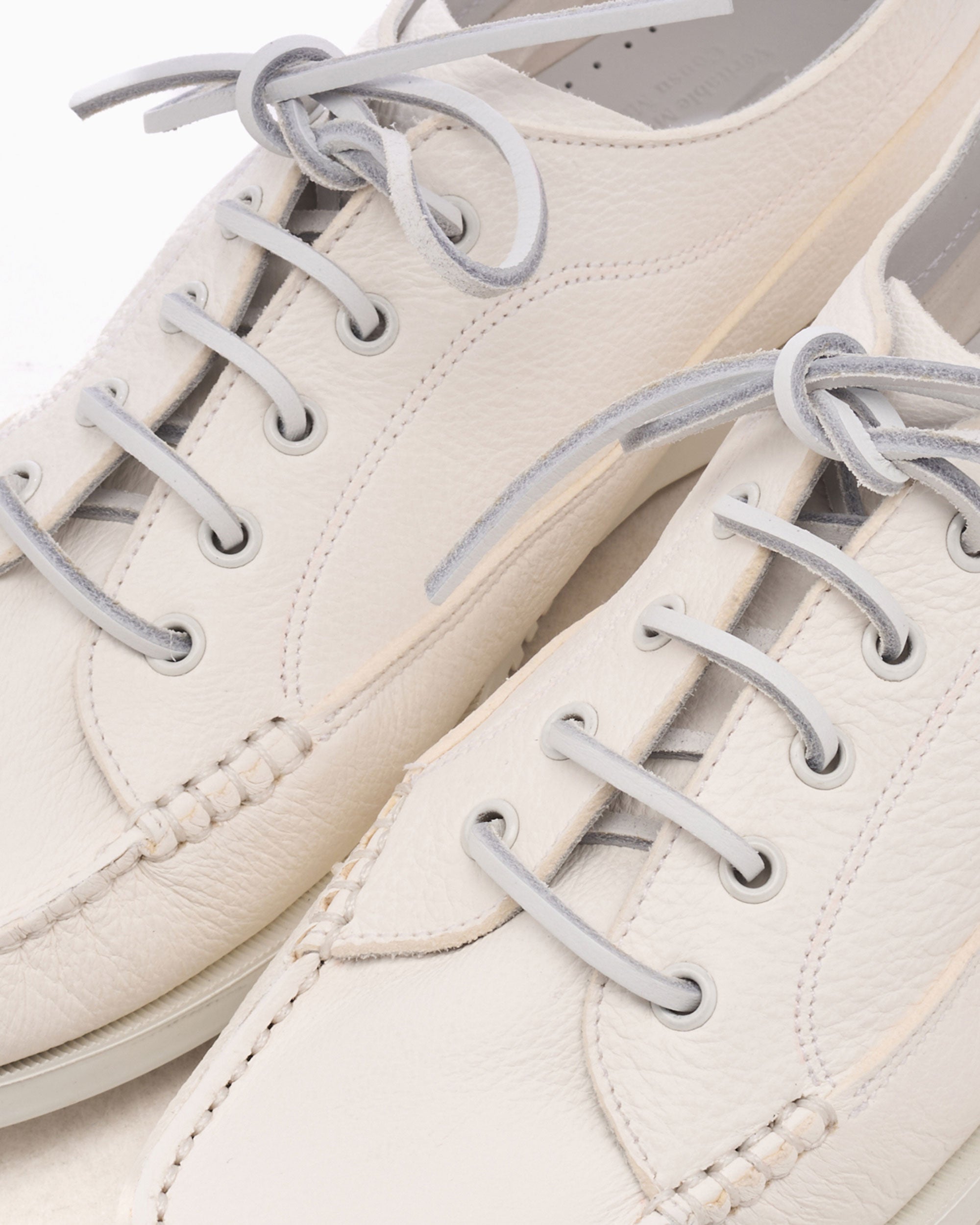 Shoes Paraboot Malibu Marine Blanche Men's Shoes - 92450