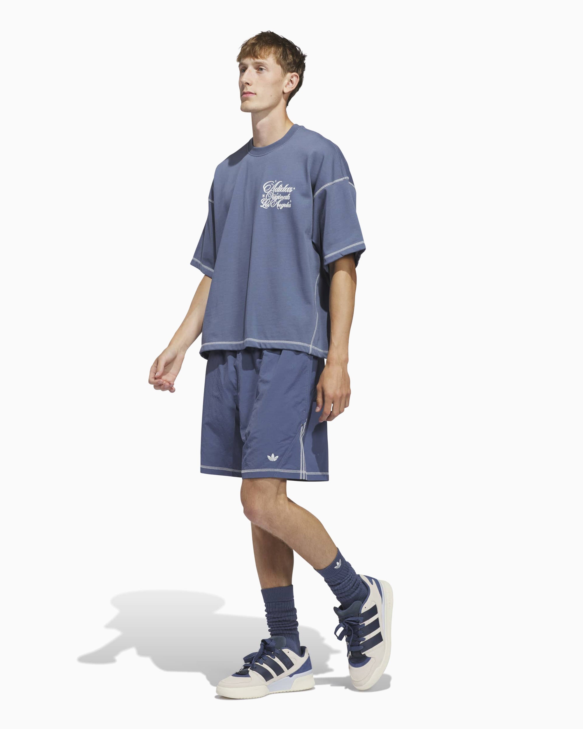 Shorts adidas Originals Los Angeles Long Beach Relaxed Unisex Shorts - KD3617