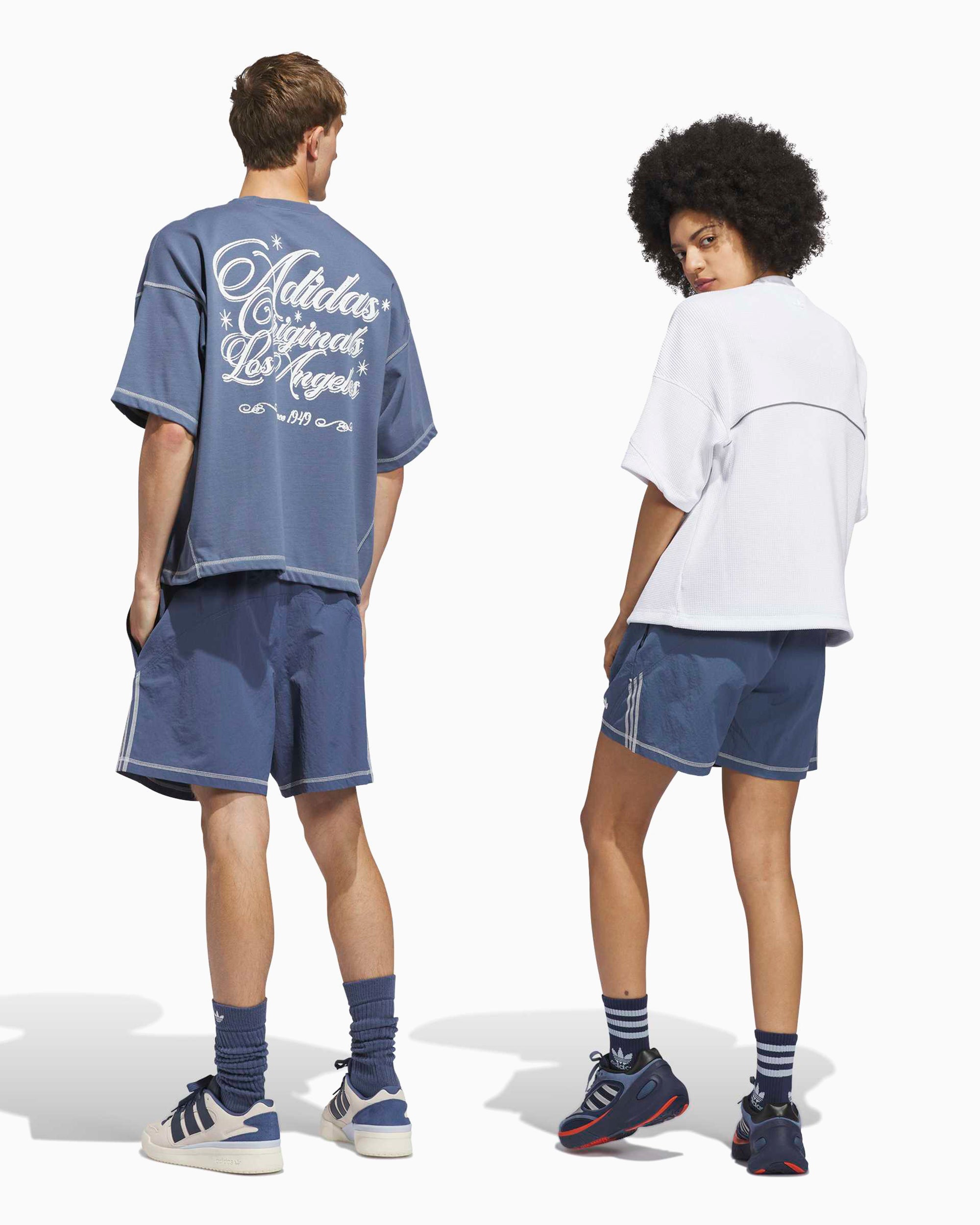 Shorts adidas Originals Los Angeles Long Beach Relaxed Unisex Shorts - KD3617