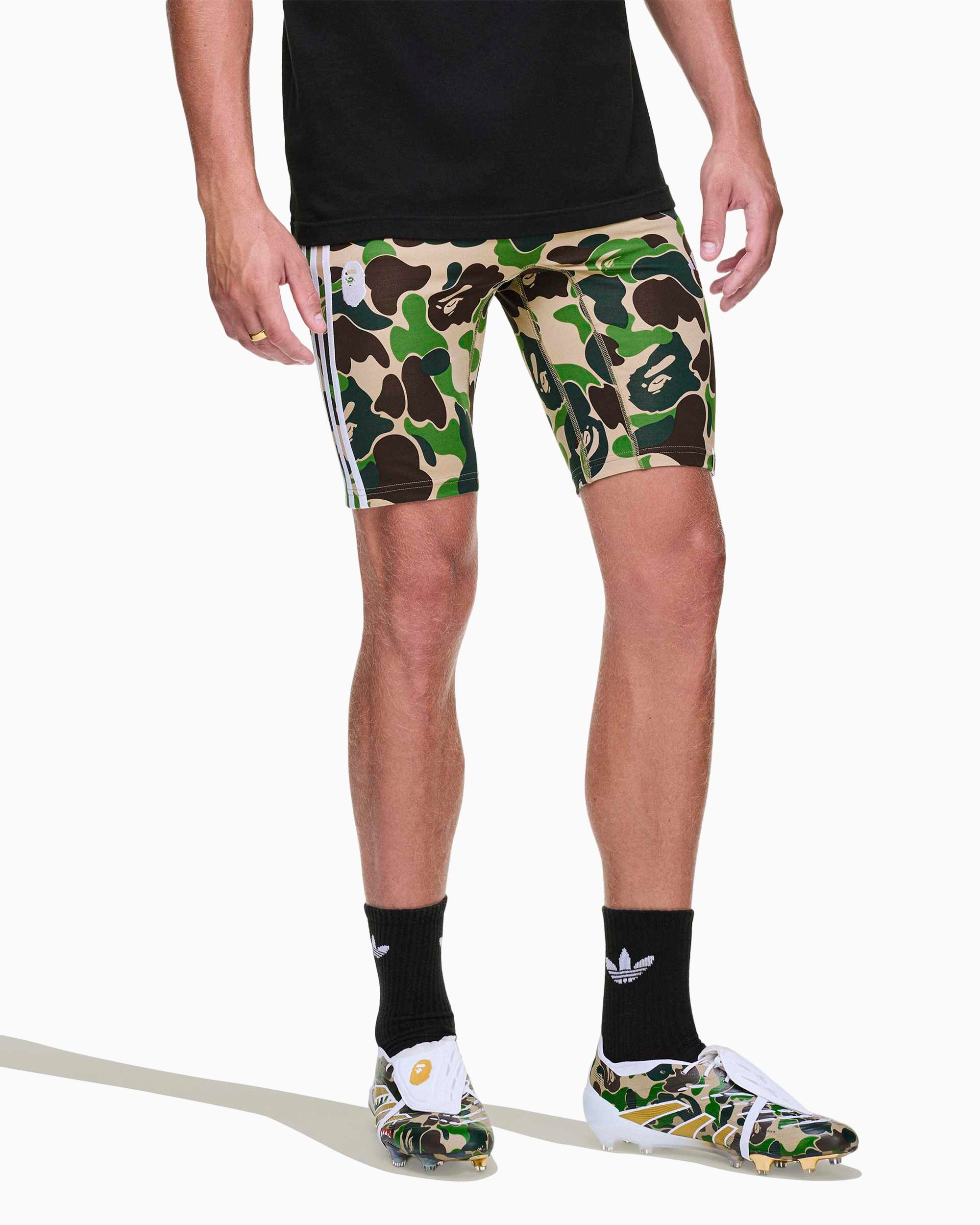 Shorts adidas Originals x BAPE Football Leggings Slim Men's Shorts - KB2206