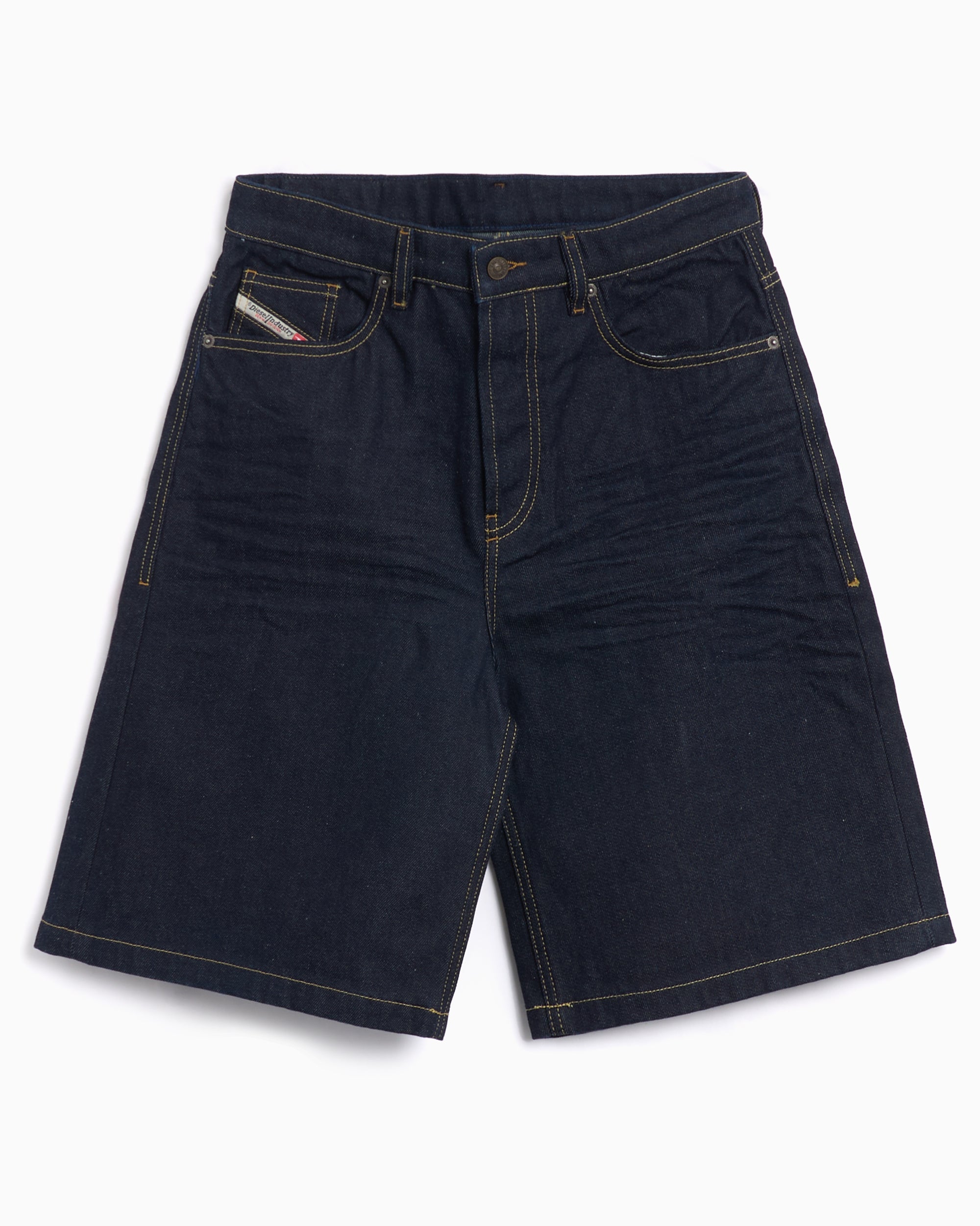 Calções Relaxed Diesel De-Sire-Short Women's Denim Shorts para mulher