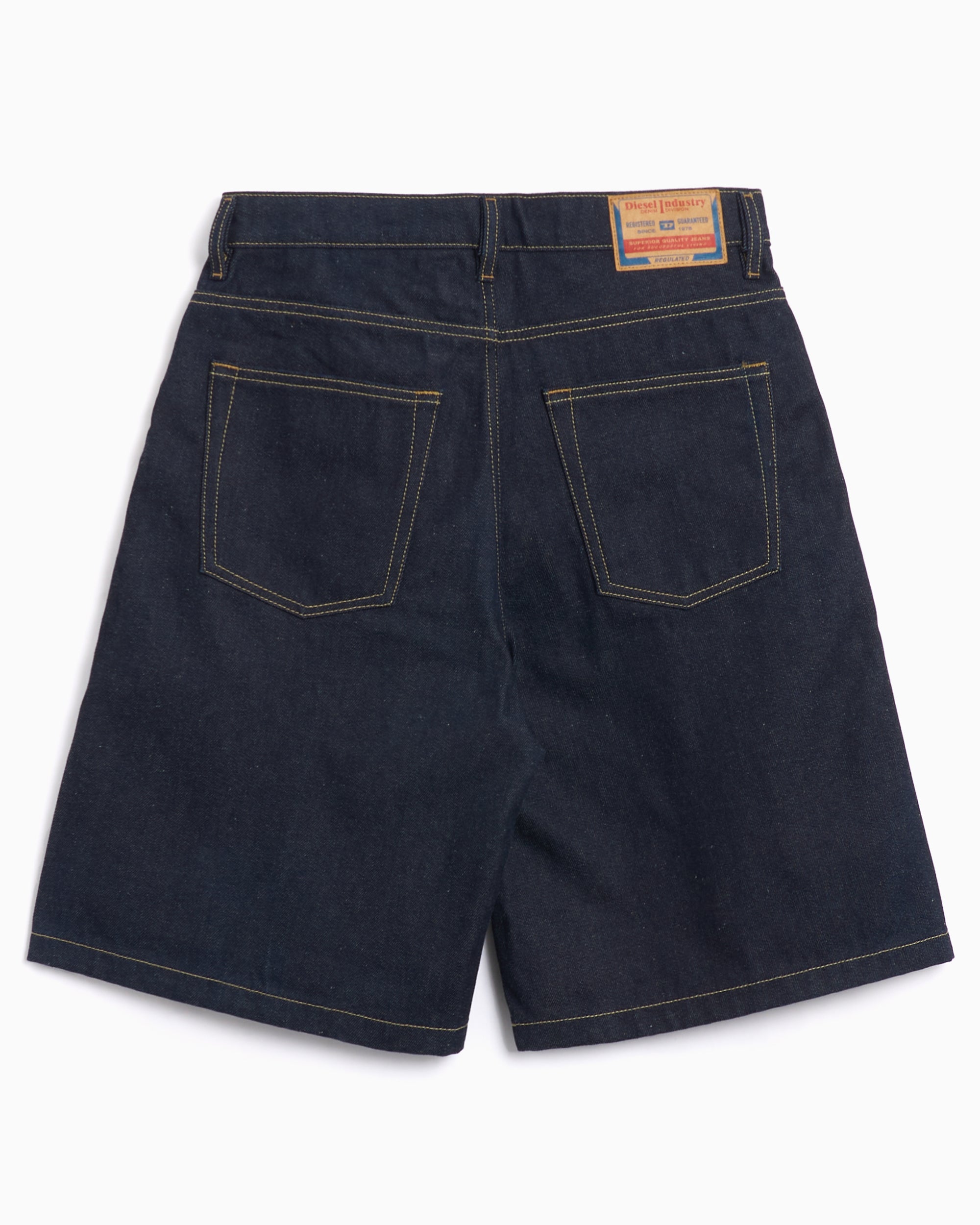 Calções Relaxed Diesel De-Sire-Short Women's Denim Shorts para mulher