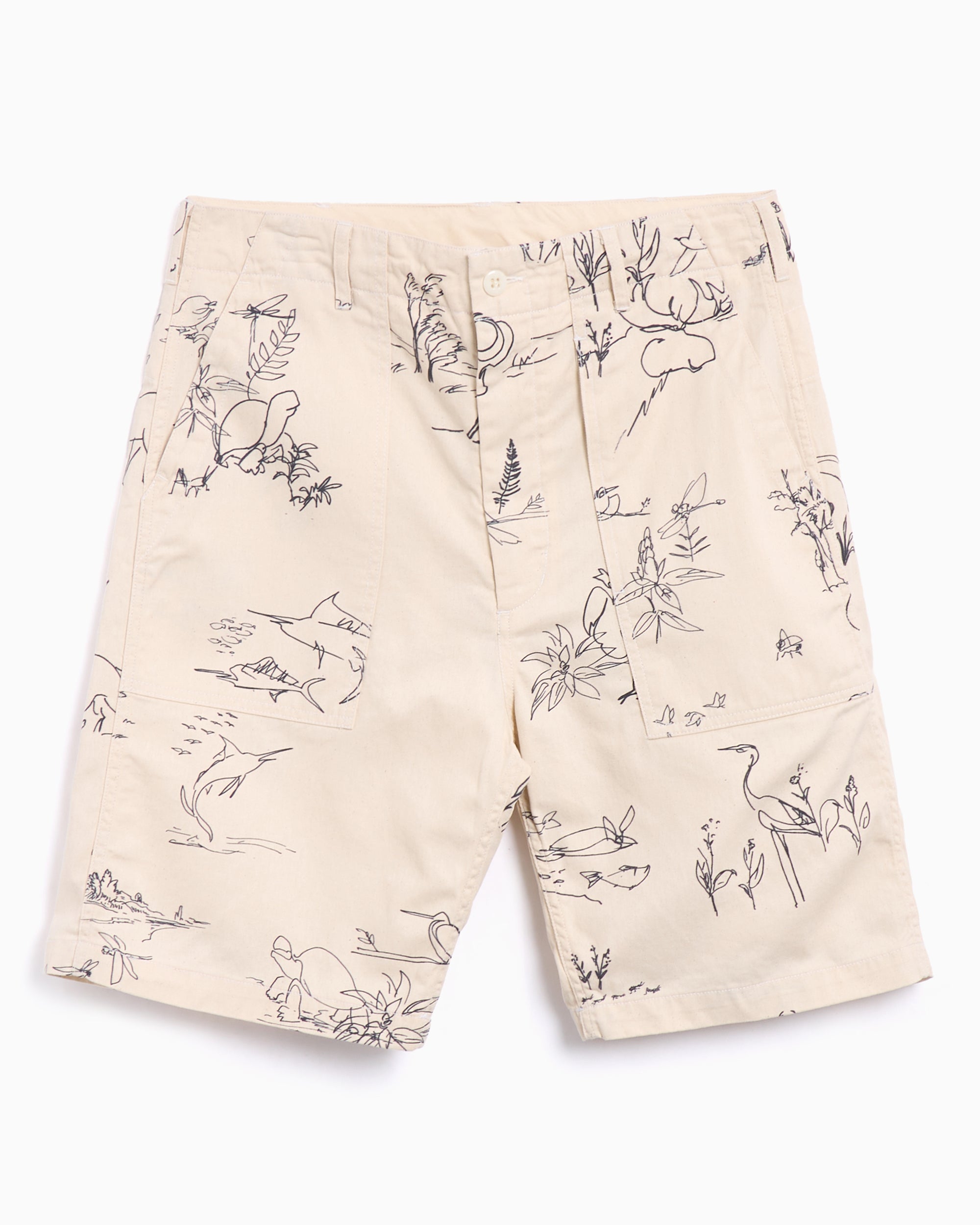 Shorts Engineered Garments Fatigue Men's Shorts Men's Shorts - 25S1E003-CT284