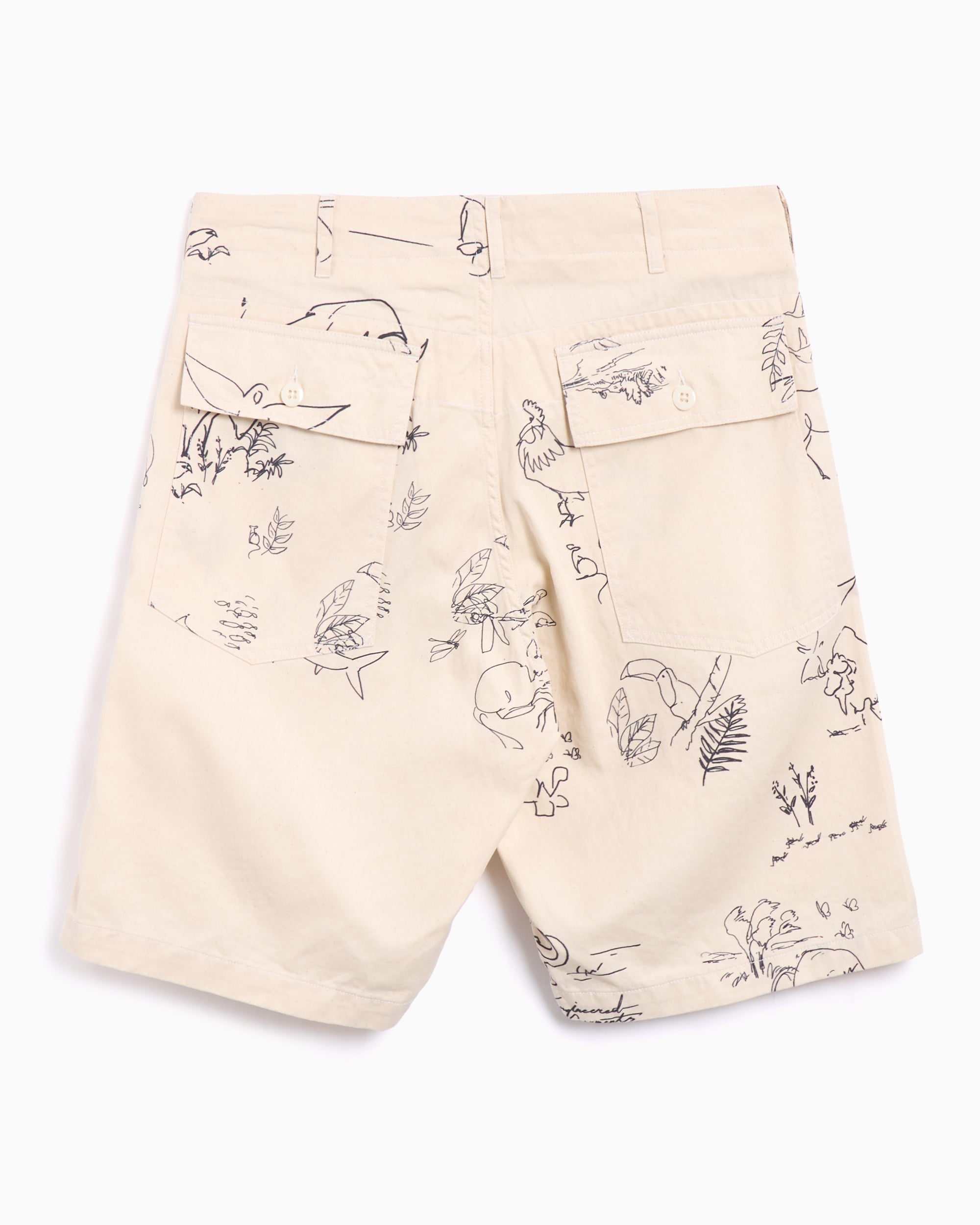 Shorts Engineered Garments Fatigue Men's Shorts Men's Shorts - 25S1E003-CT284