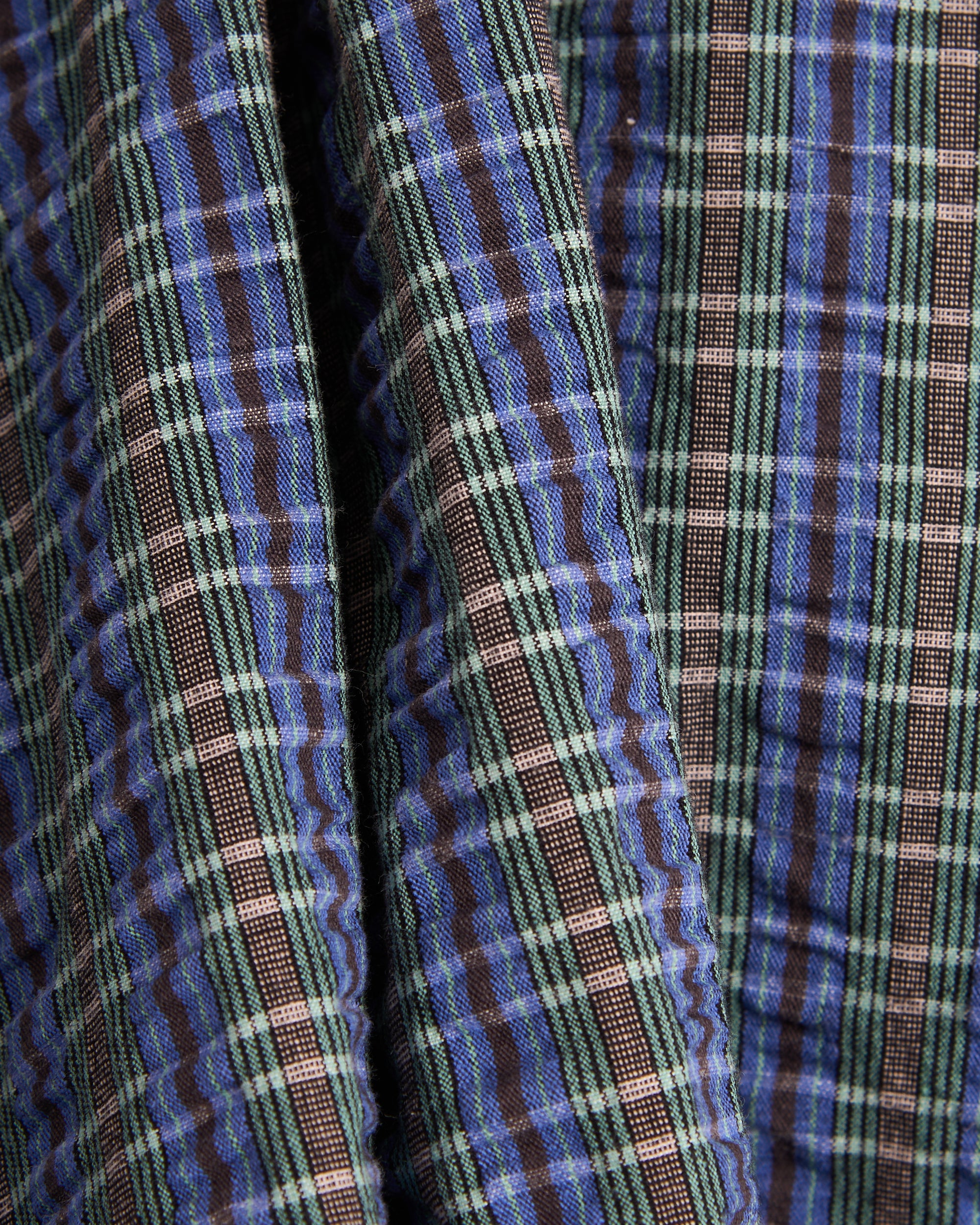 Shorts Gramicci O.G. G-Short Seersucker Plaid Relaxed Men's Shorts - G6SM-P022-MULTISTRIPE