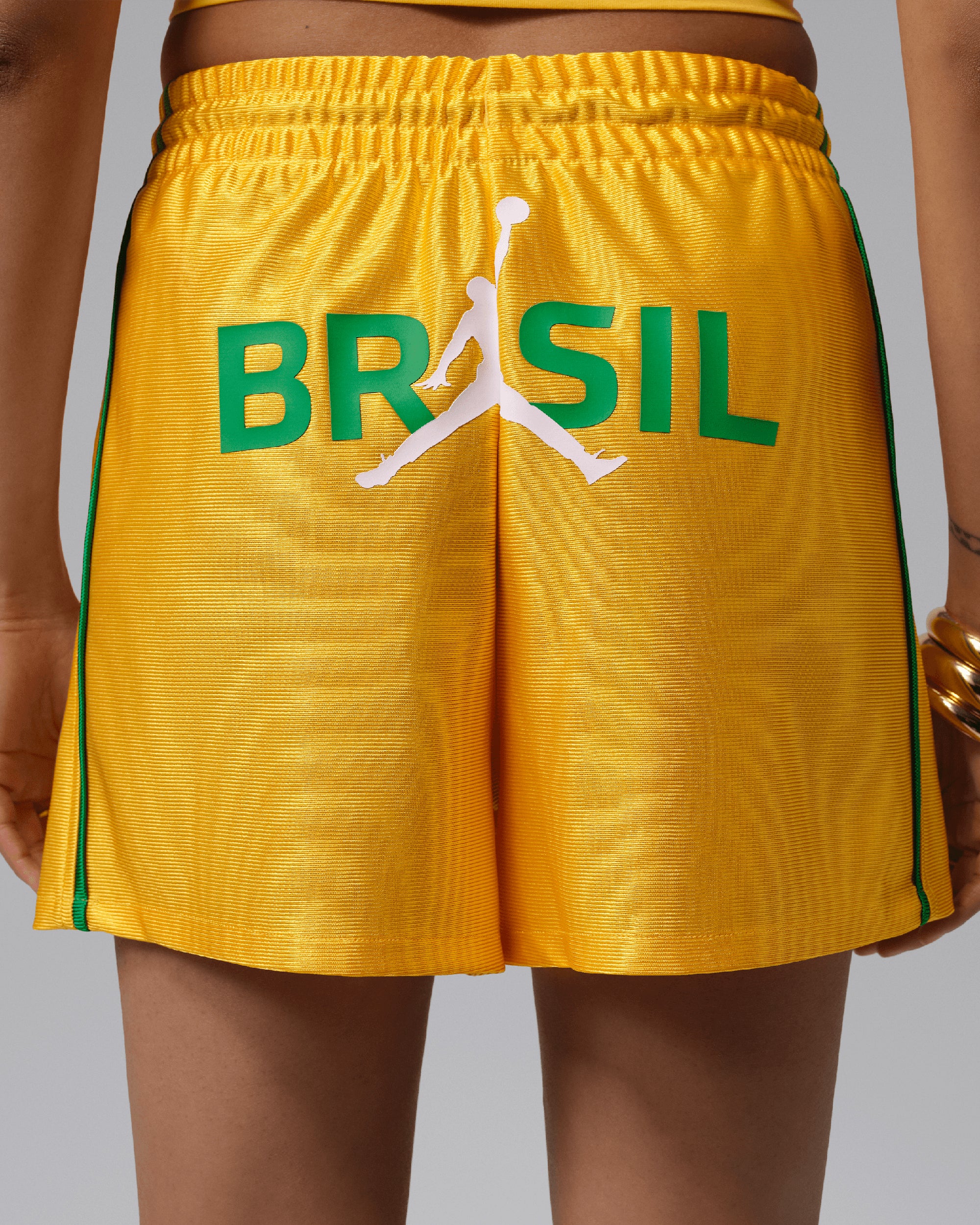 Shorts Jordan Brooklyn Brasil Logo Women's Shorts - IO2456-741