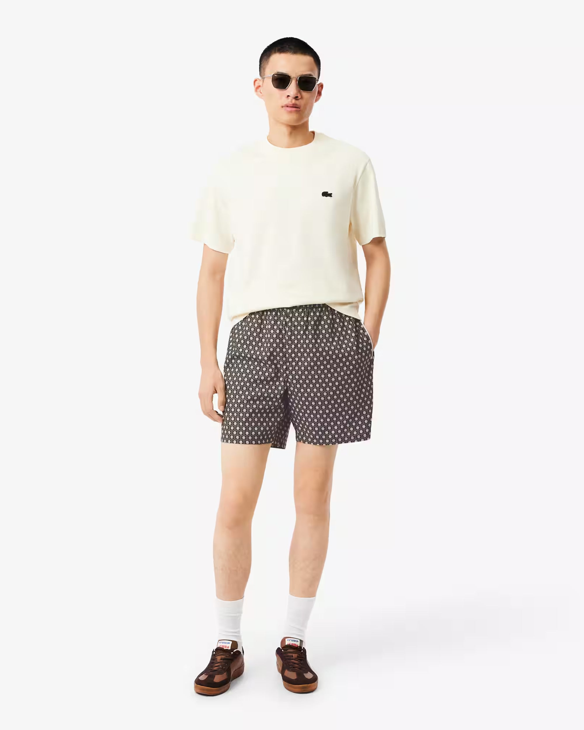 Shorts Lacoste Print Relaxed Men's Shorts - GH0748-00-7FI