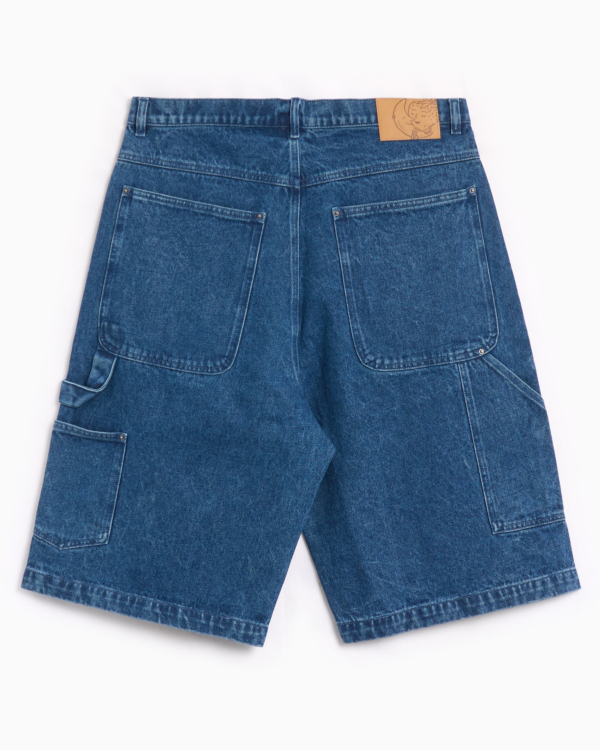 Shorts Sky High Farm Workwear Mindblown Unisex Print Denim Shorts Unisex Shorts - SHF06P005-1