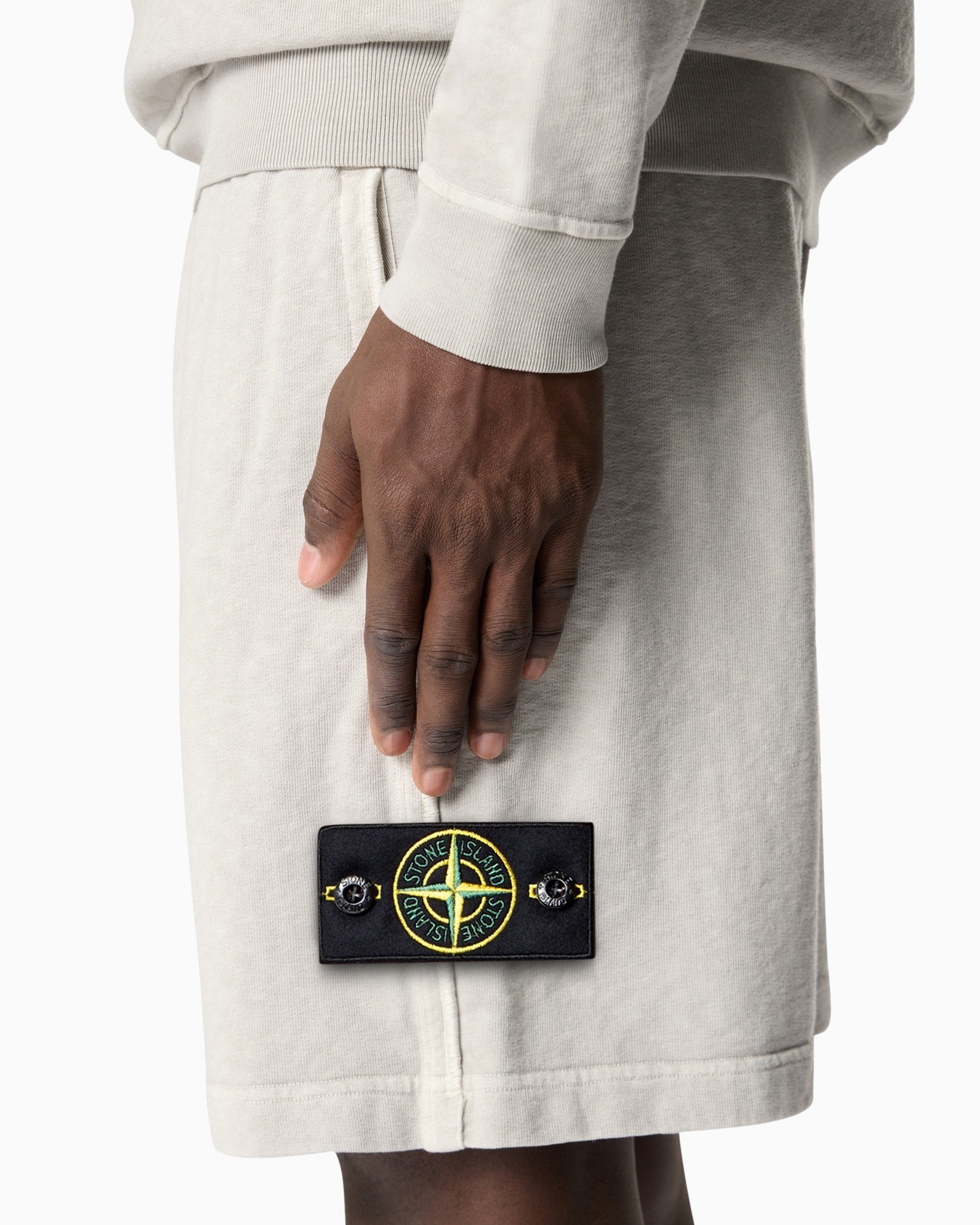 Shorts Stone Island Malfilé "Old Effect" Men's Shorts - L1S156200014-V0161