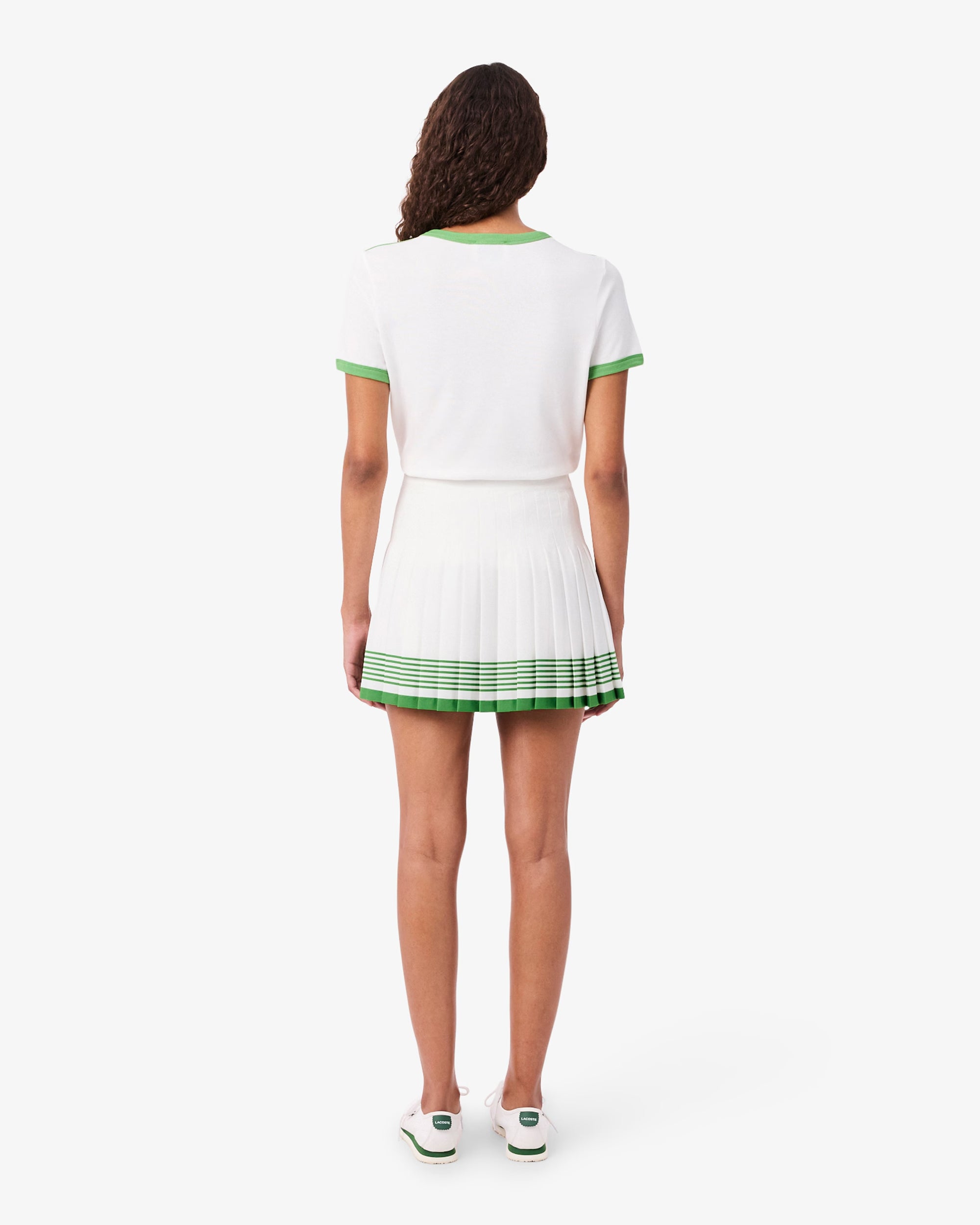 Skirts Lacoste Re-edition Striped Women's Short Skirt - JF2914-00-4QI