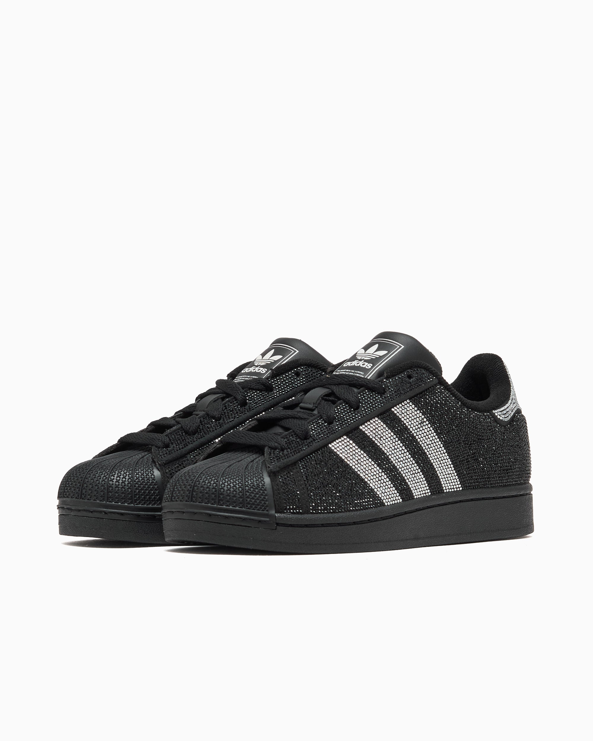 Sneakers adidas Originals Women's Superstar II "Rhinestone Black Silver" - IH4200
