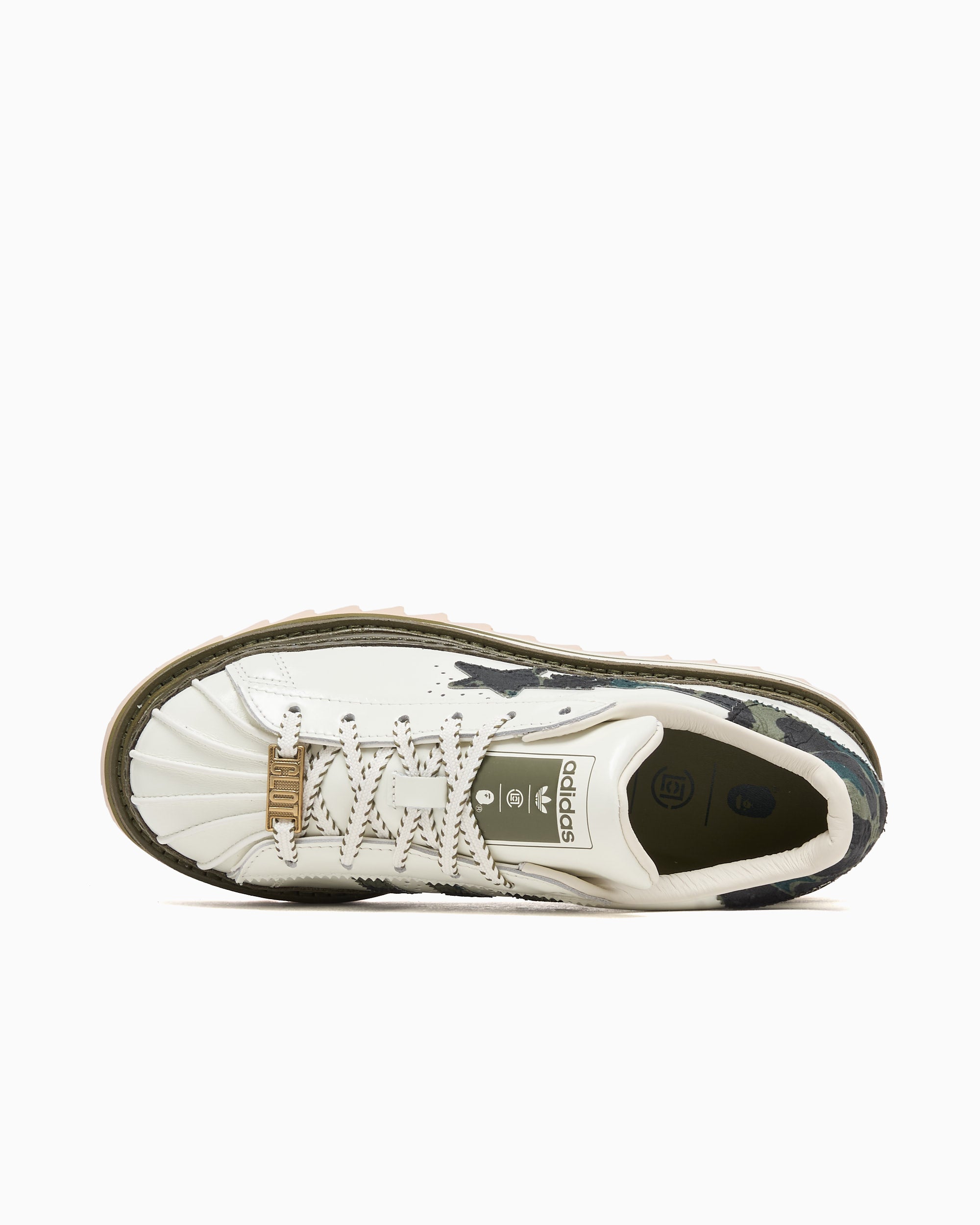 Sneakers adidas Originals x CLOT x BAPE Superstar - KJ1473