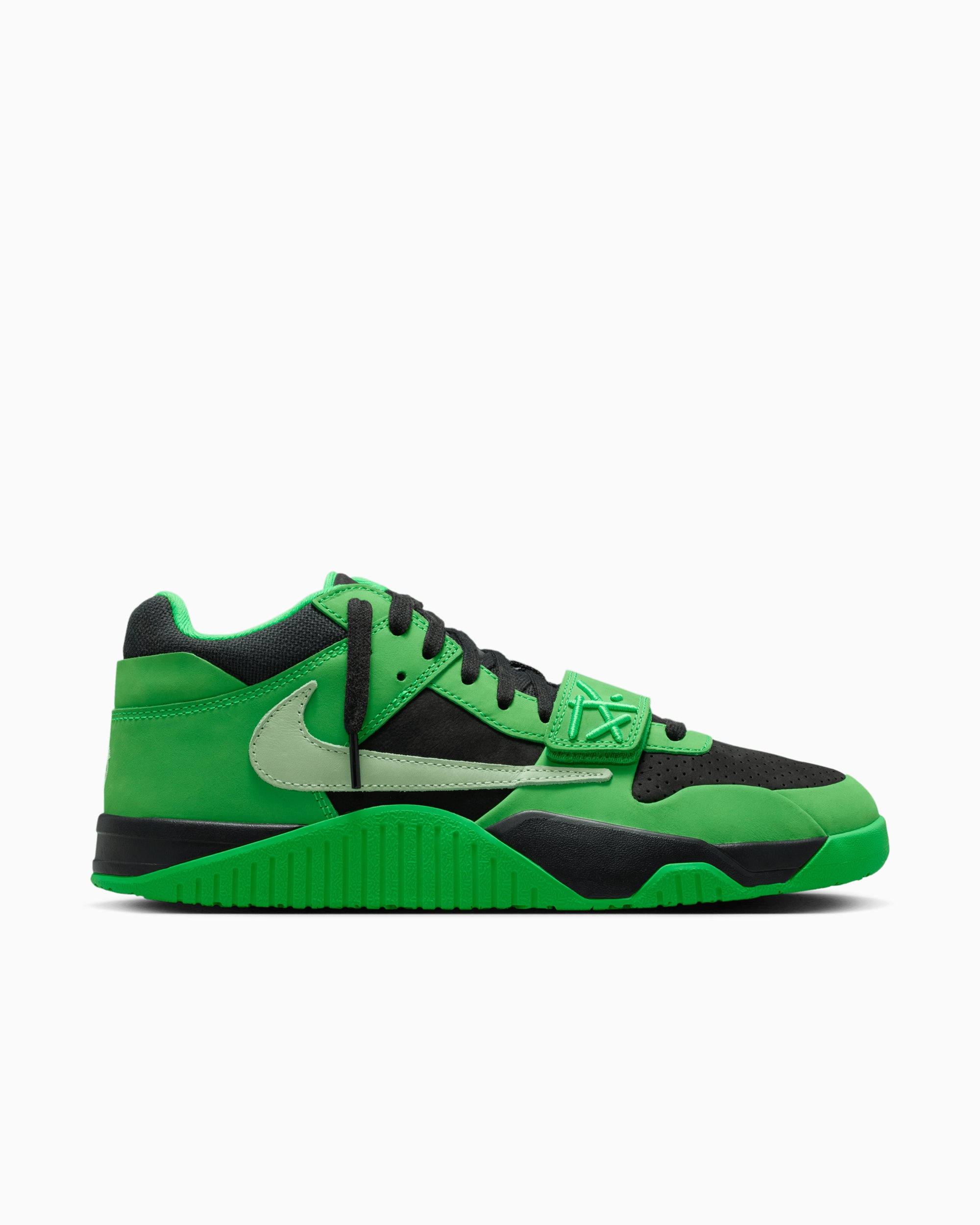 Sneakers Jordan x Travis Scott CJ1 T-Rexx Jack "Green Spark" - IM9113-300