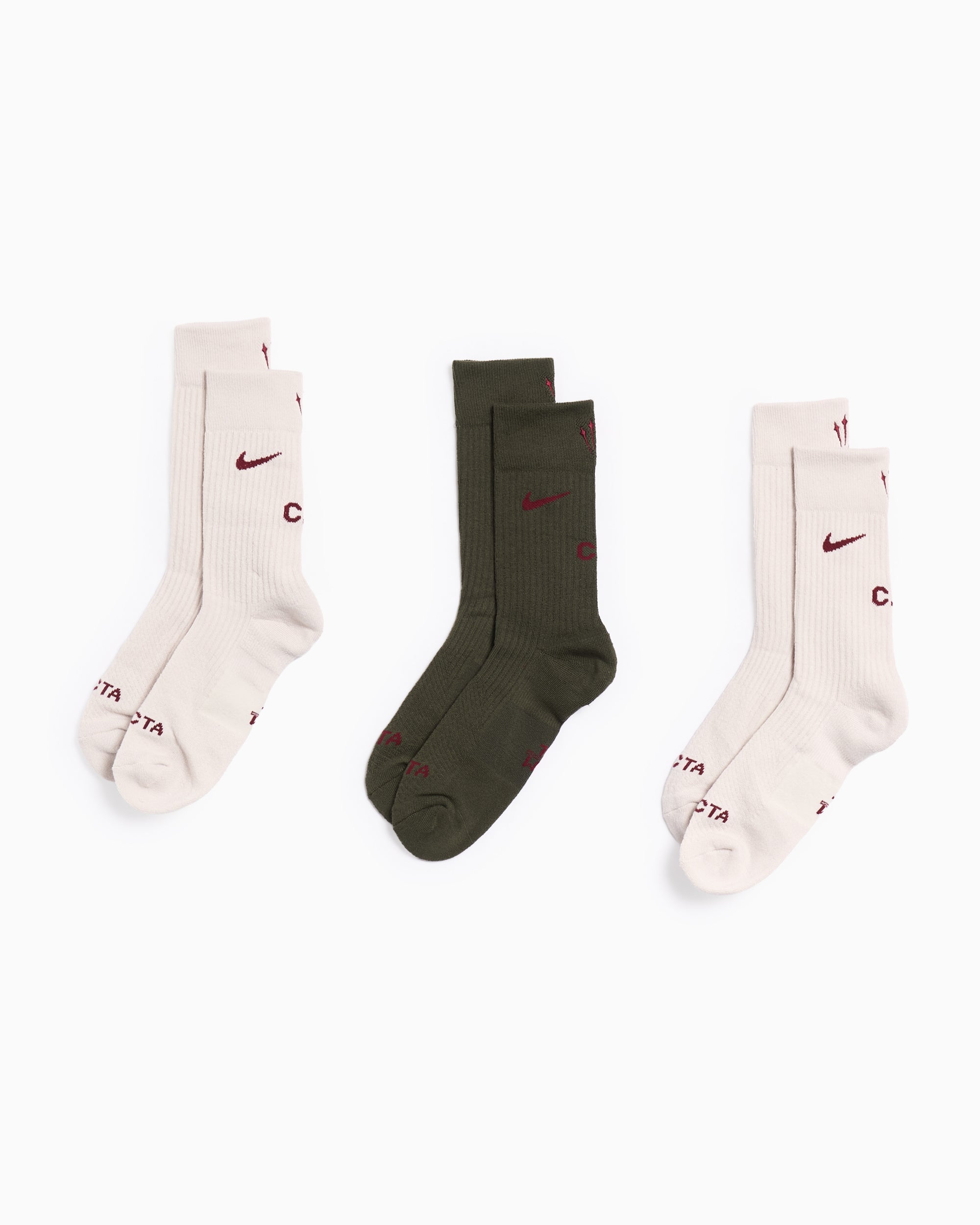 Socks Nike x Drake NOCTA Crew Unisex Socks (3-Pack) - DD9240-914