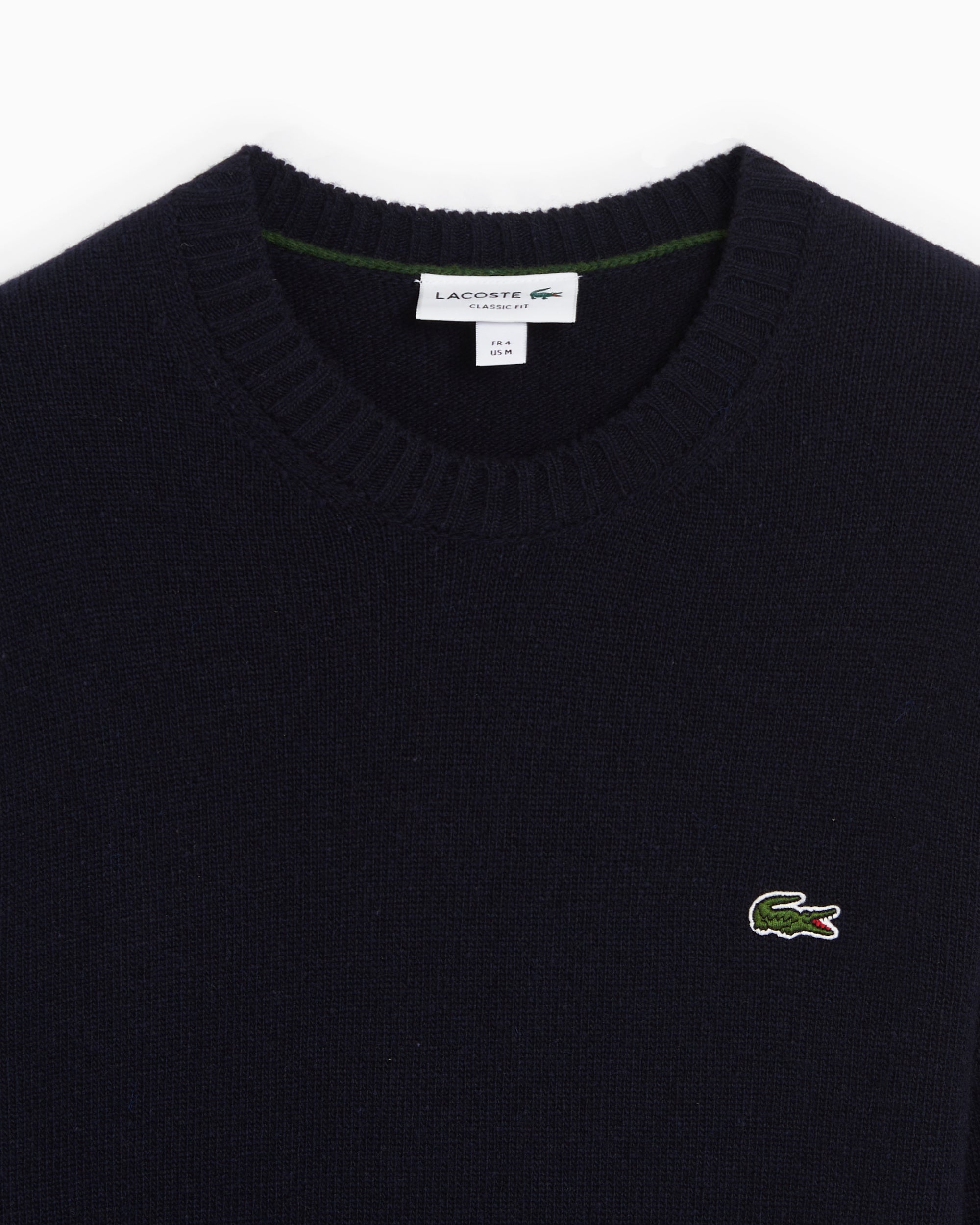 Sweaters Lacoste Men's Carded Wool Crew Neck Sweater Men's Sweater - AH2916-00-166