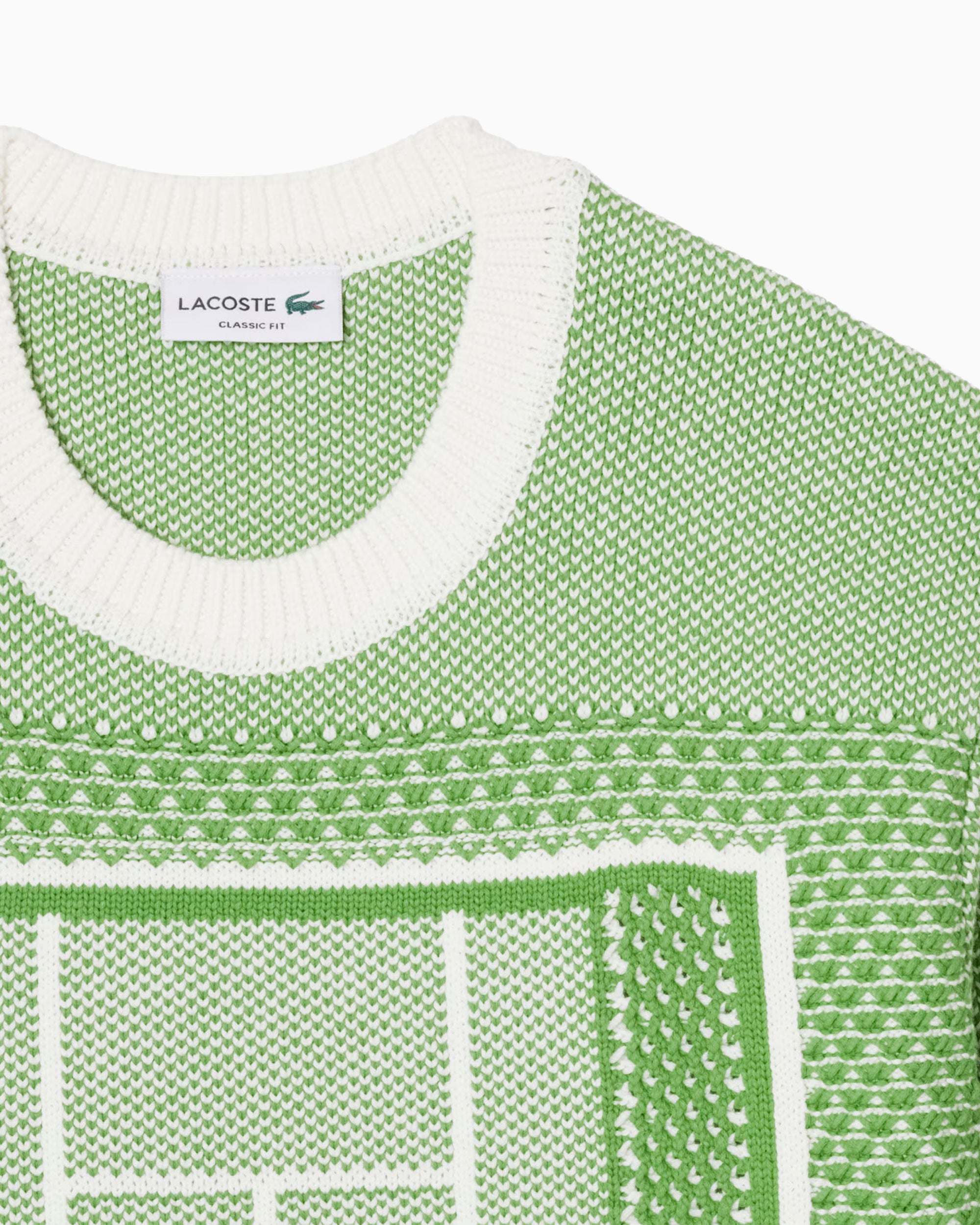 Sweaters Lacoste Tennis Court Graphic Men's Sweater - AH0619-00-4SI