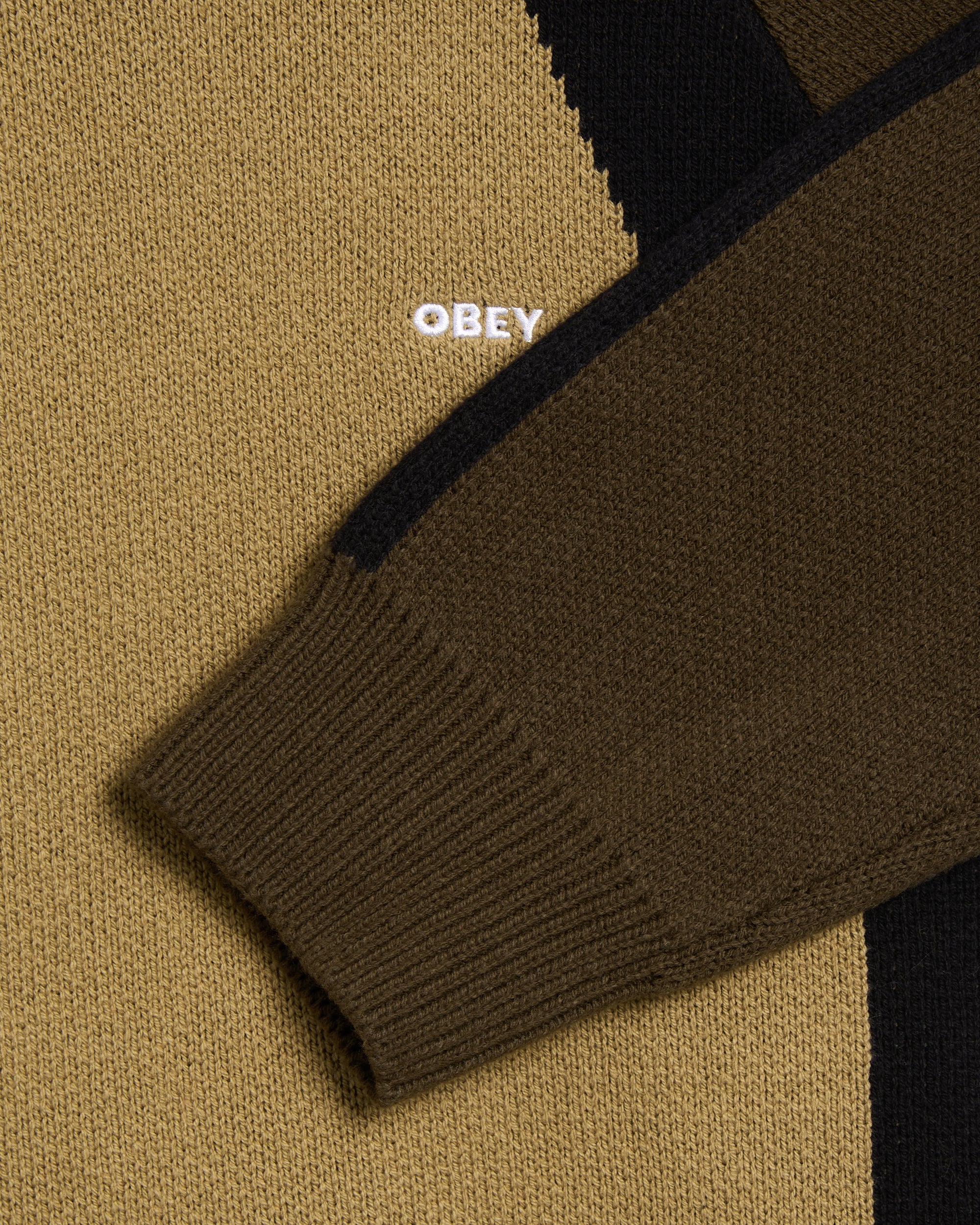 Sweaters OBEY Clothing Raglan Relaxed Men's Sweater - 151000116-MMG