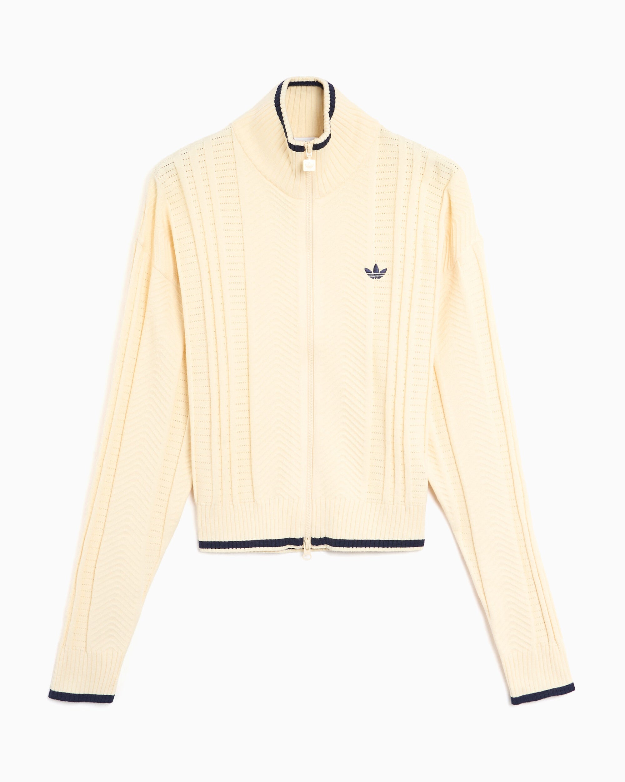 Sweatshirts adidas Originals Cable Knit Firebird Women's Zip-Up Sweatshirt - KR7047