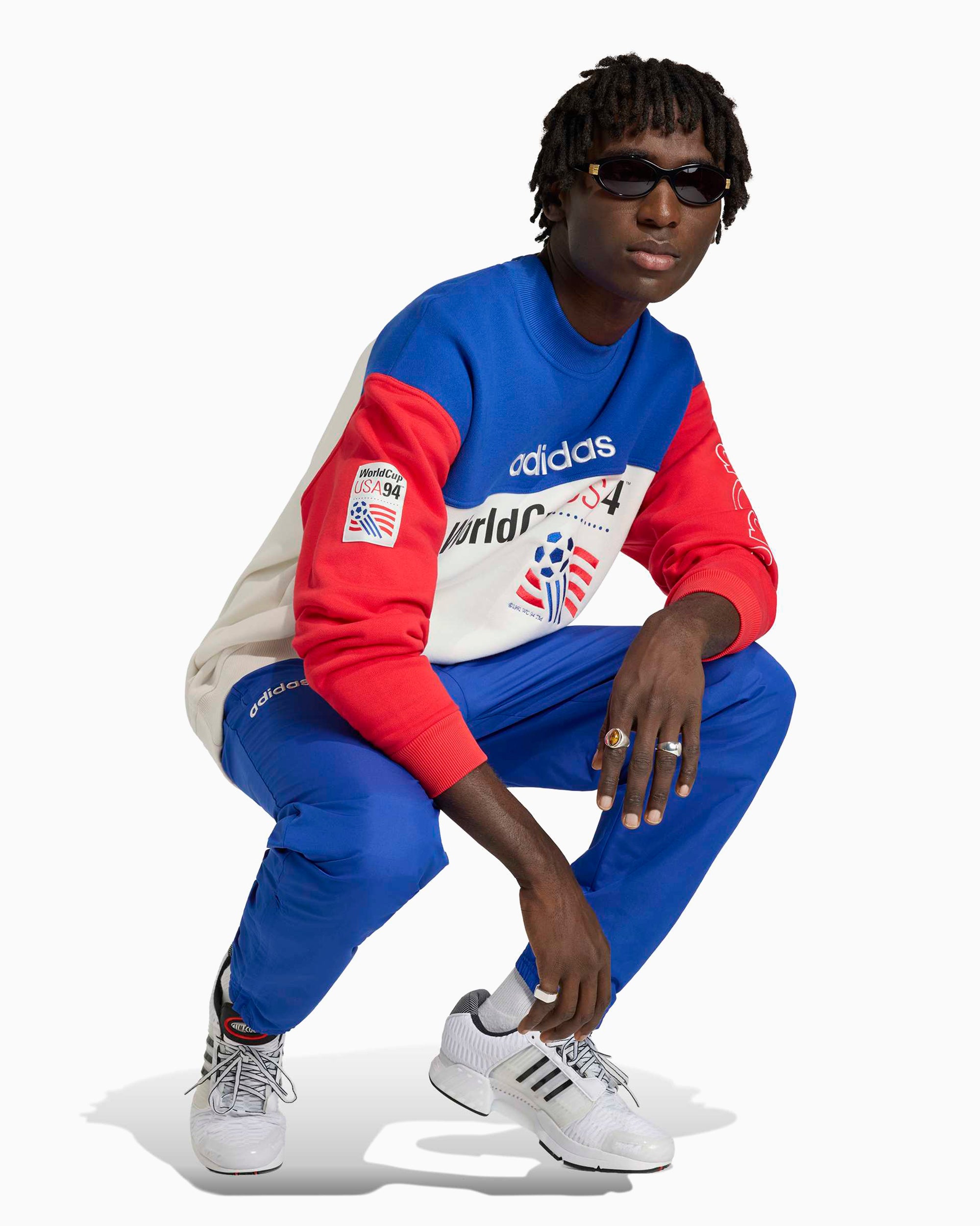 Sweatshirts adidas Originals World Cup USA94 Graphic Relaxed Men's Sweatshirt - KD1156