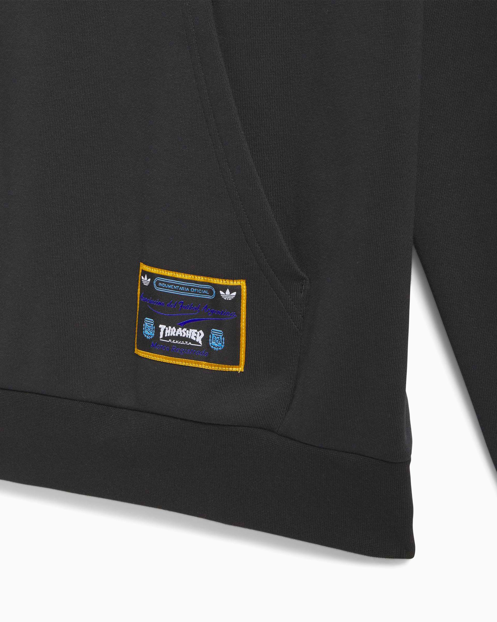 Hoodie Relaxed adidas Originals x Thrasher x AFA Argentina para homem