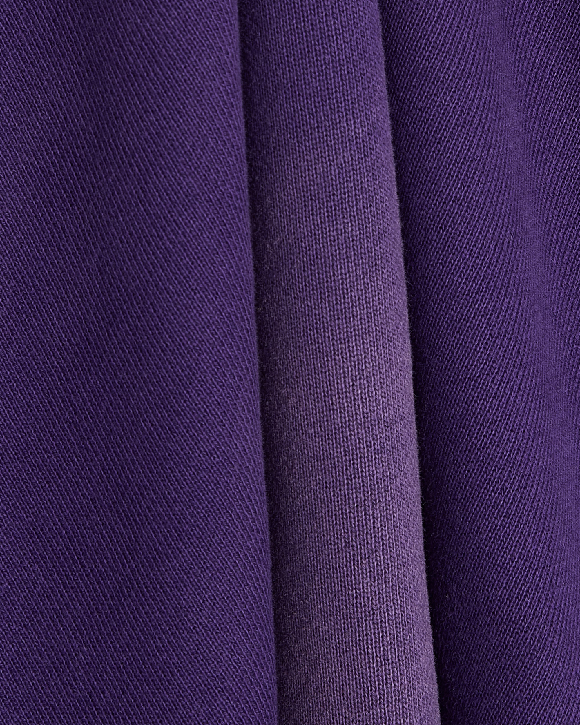 Sweatshirts Awake NY Collegiate Logo Relaxed Men's Zip-Up Sweatshirt - AWK-SP26-HD002-PURPL