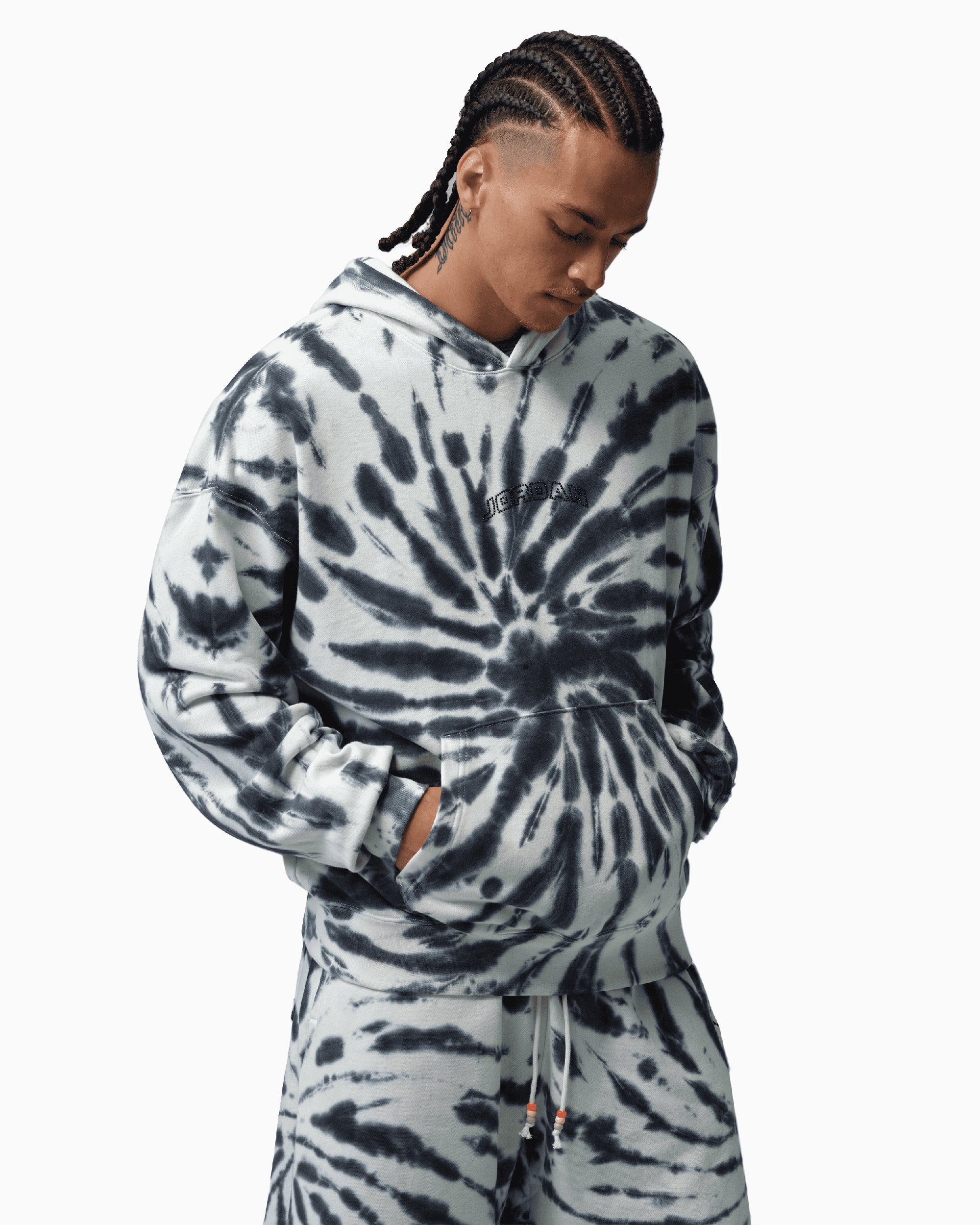 Sweatshirts Jordan Brooklyn Festival Tie-Dye Relaxed Men's Hoodie - IF1961-133