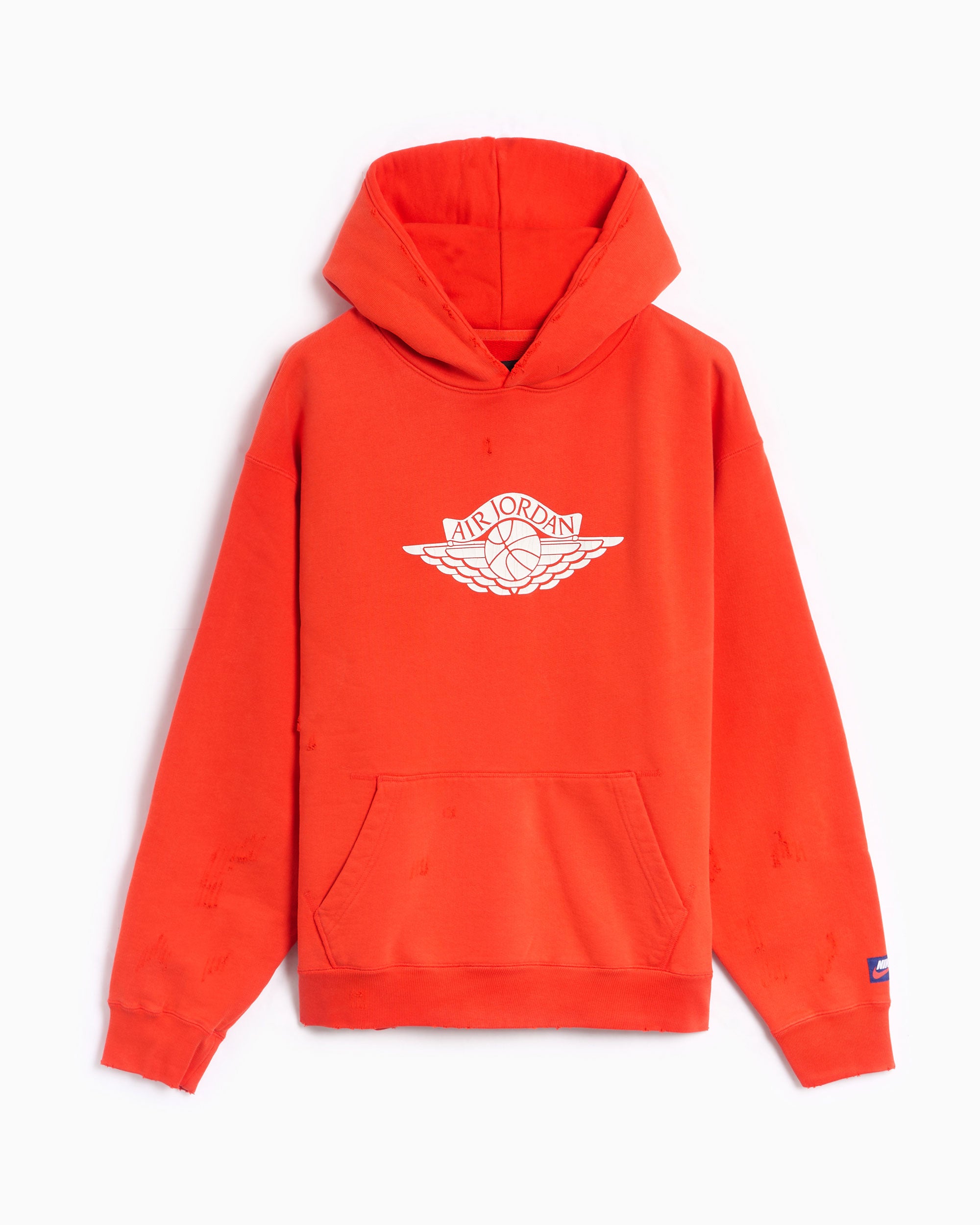 Sweatshirts Jordan Rare Air Fleece "Chile Red" Logo Oversize Men's Hoodie - IB3003-673