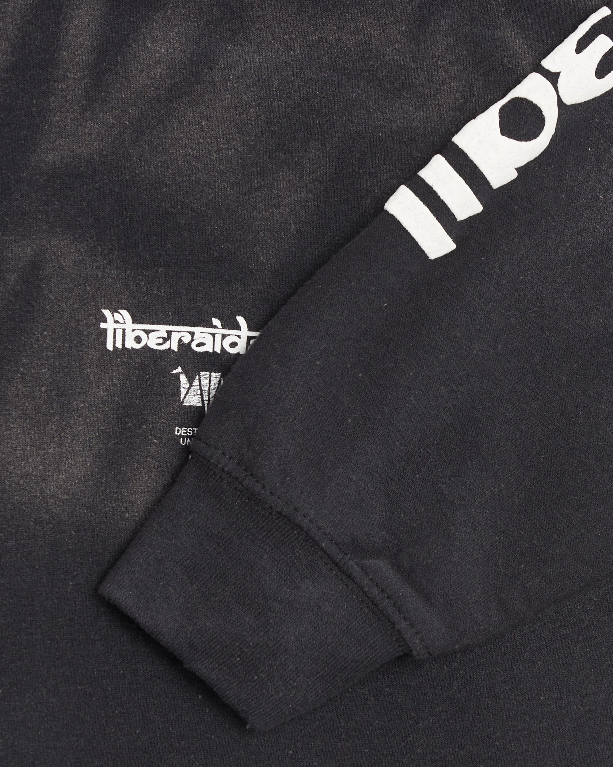 Sweatshirts Liberaiders® Liberaiders® Logo Vintage Men's Sweatshirt Men's Sweatshirt - 753192303-BLACK