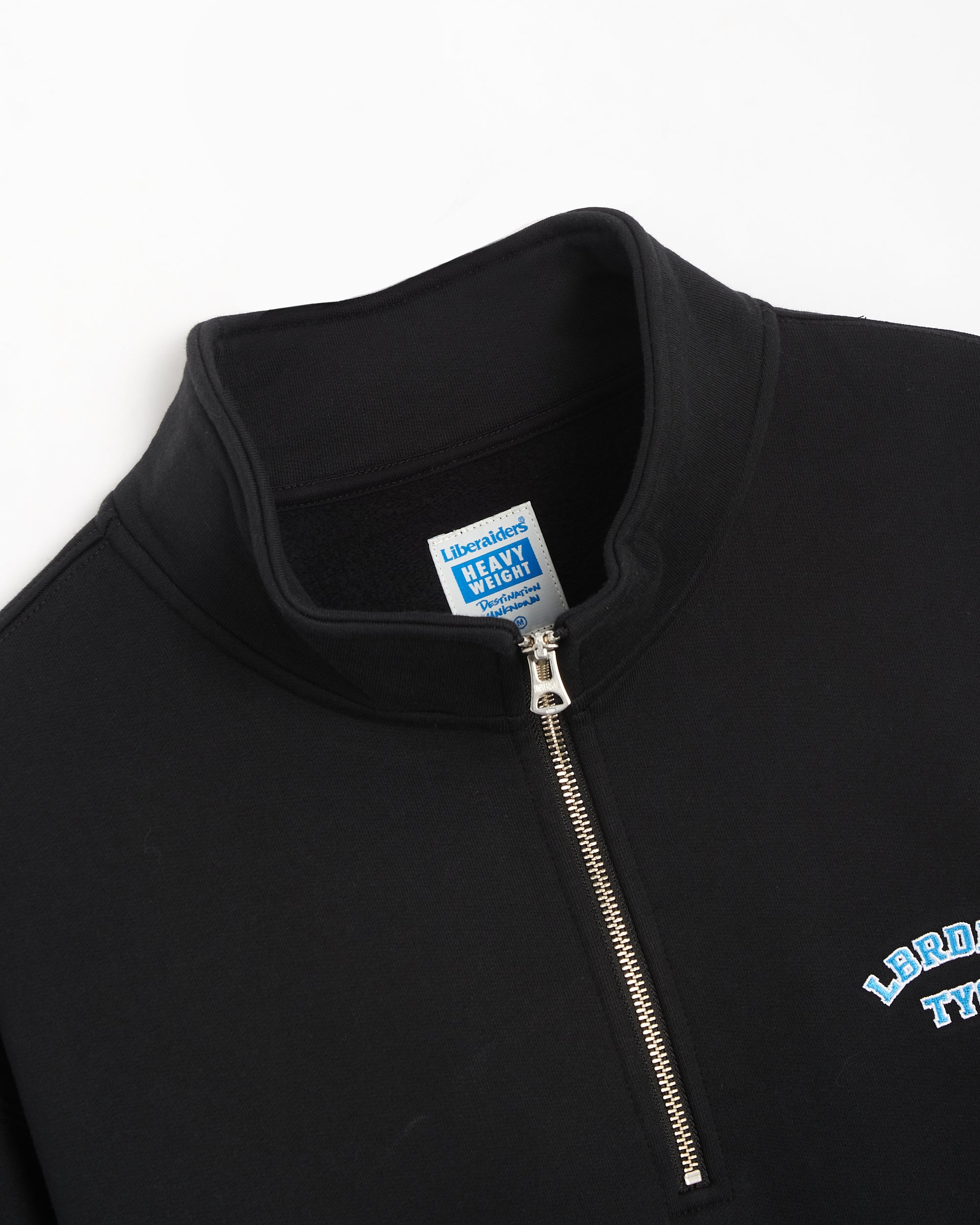 Sweatshirts Liberaiders® Liberaiders® Men's Heavyweight Fleece Half Zip Sweatshirt Men's Half Zip Sweatshirt - 753082303-BLACK