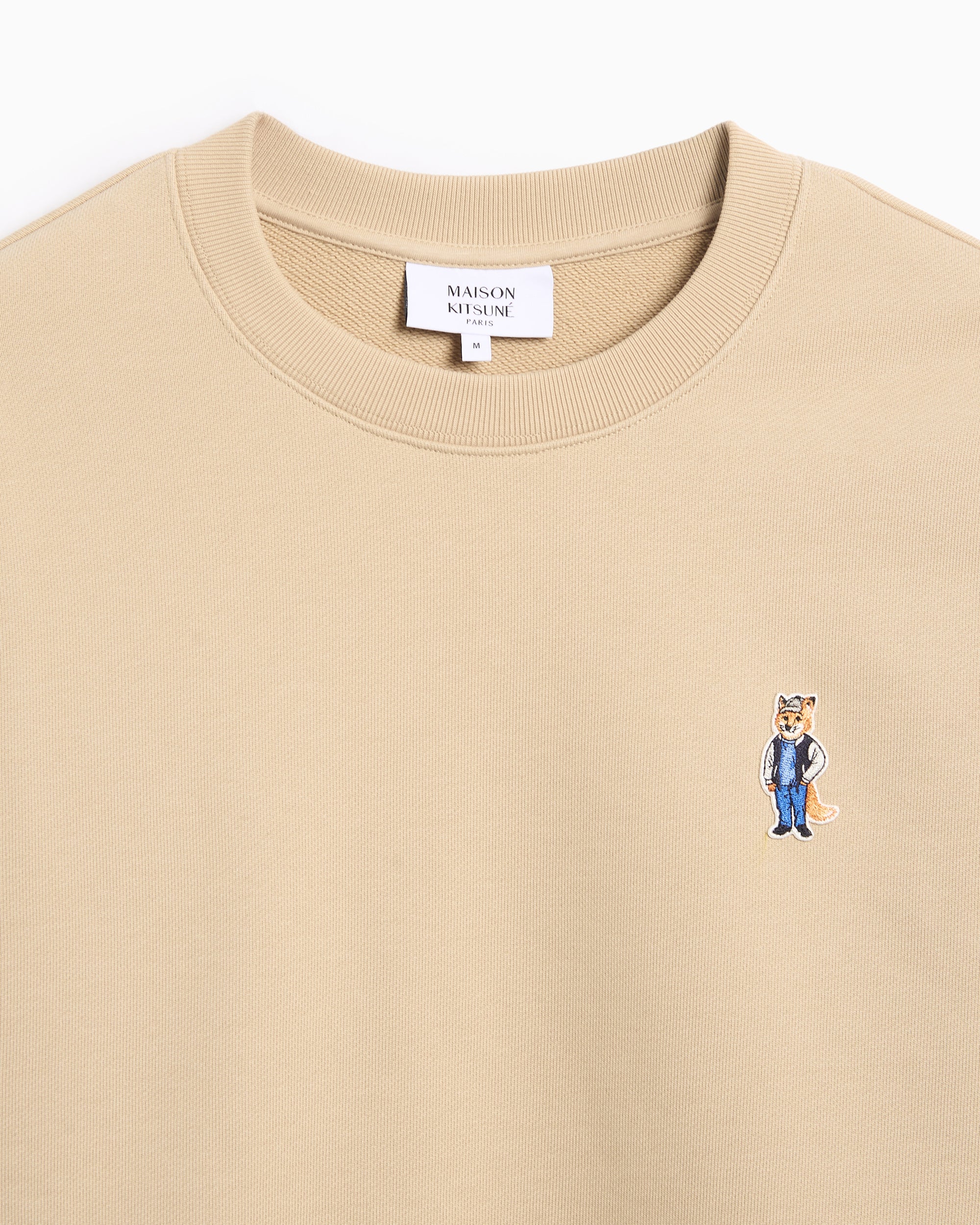 Sweatshirts Maison Kitsuné Dressed Fox Logo Relaxed Men's Sweatshirt - PM00310KM0341-0335