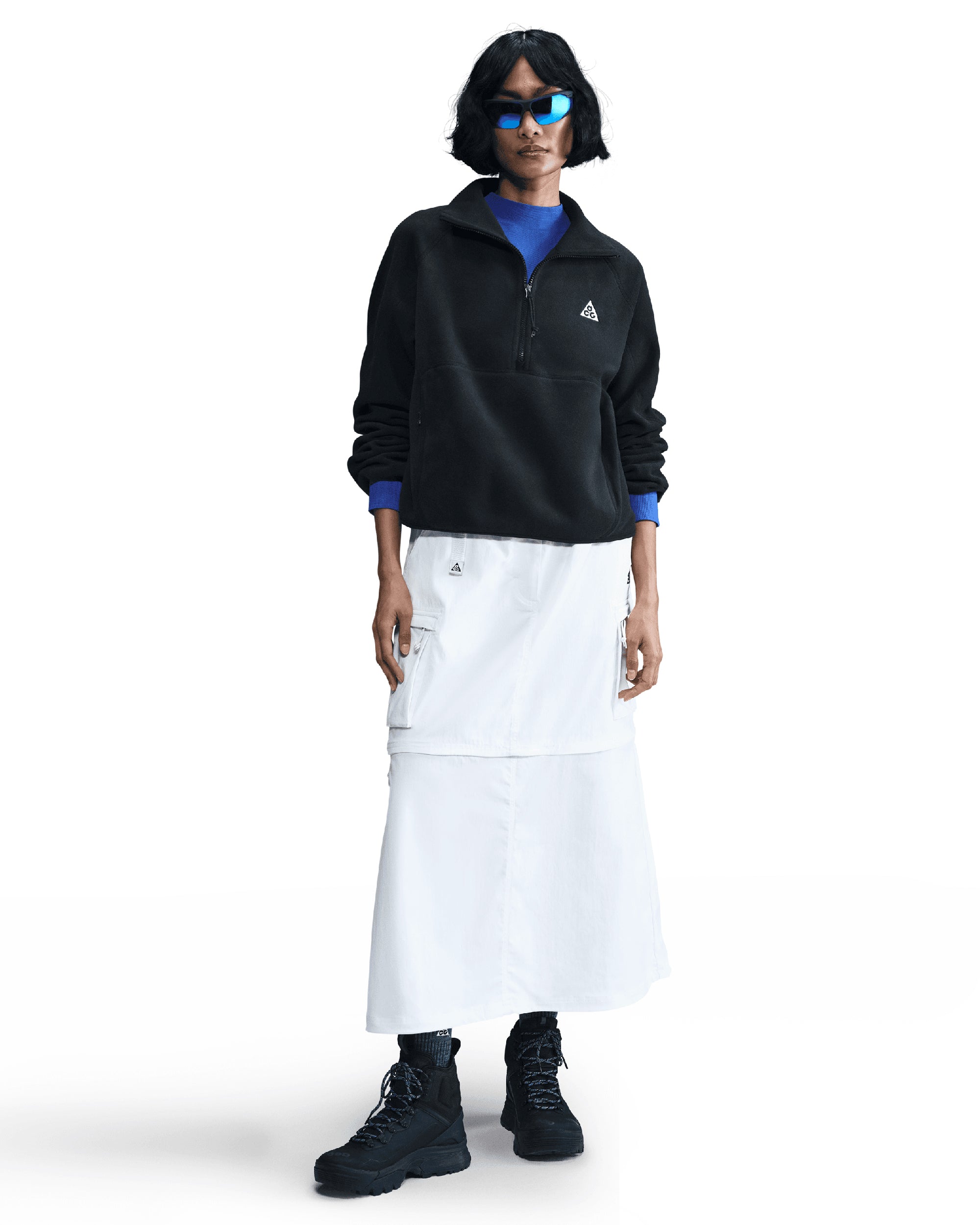 Sweatshirt com zip meia Nike ACG 