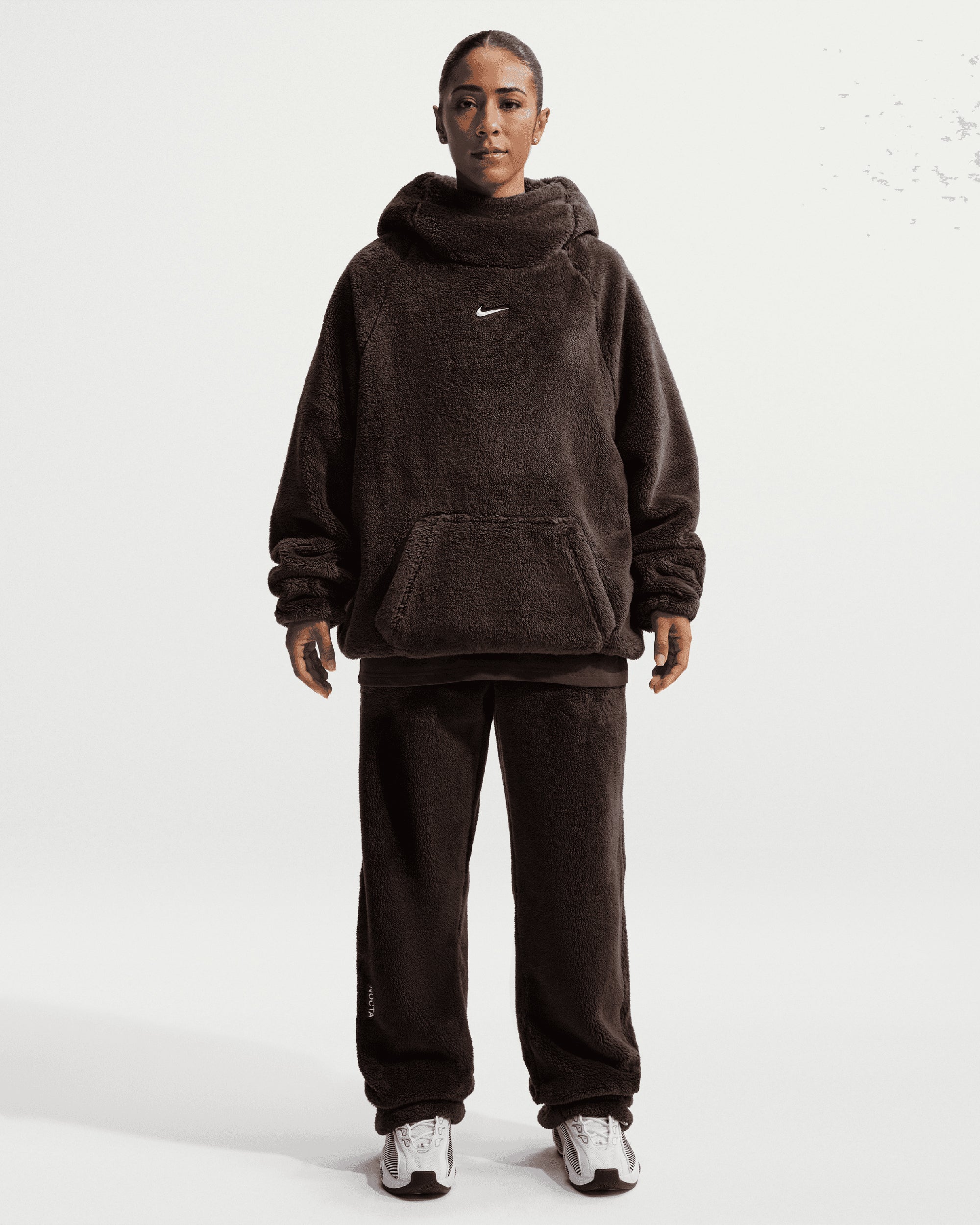 Hoodie com logótipo Oversize Nike x Drake NOCTA CS Fleece para homem