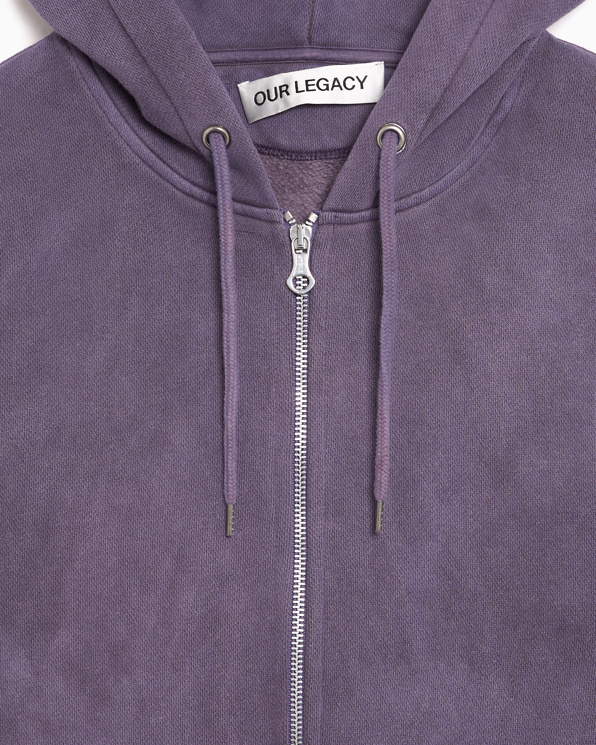 Sweatshirts Our Legacy Rascal Heavyweight With Hood Boxy Men's Zip-Up Sweatshirt - M2266RA
