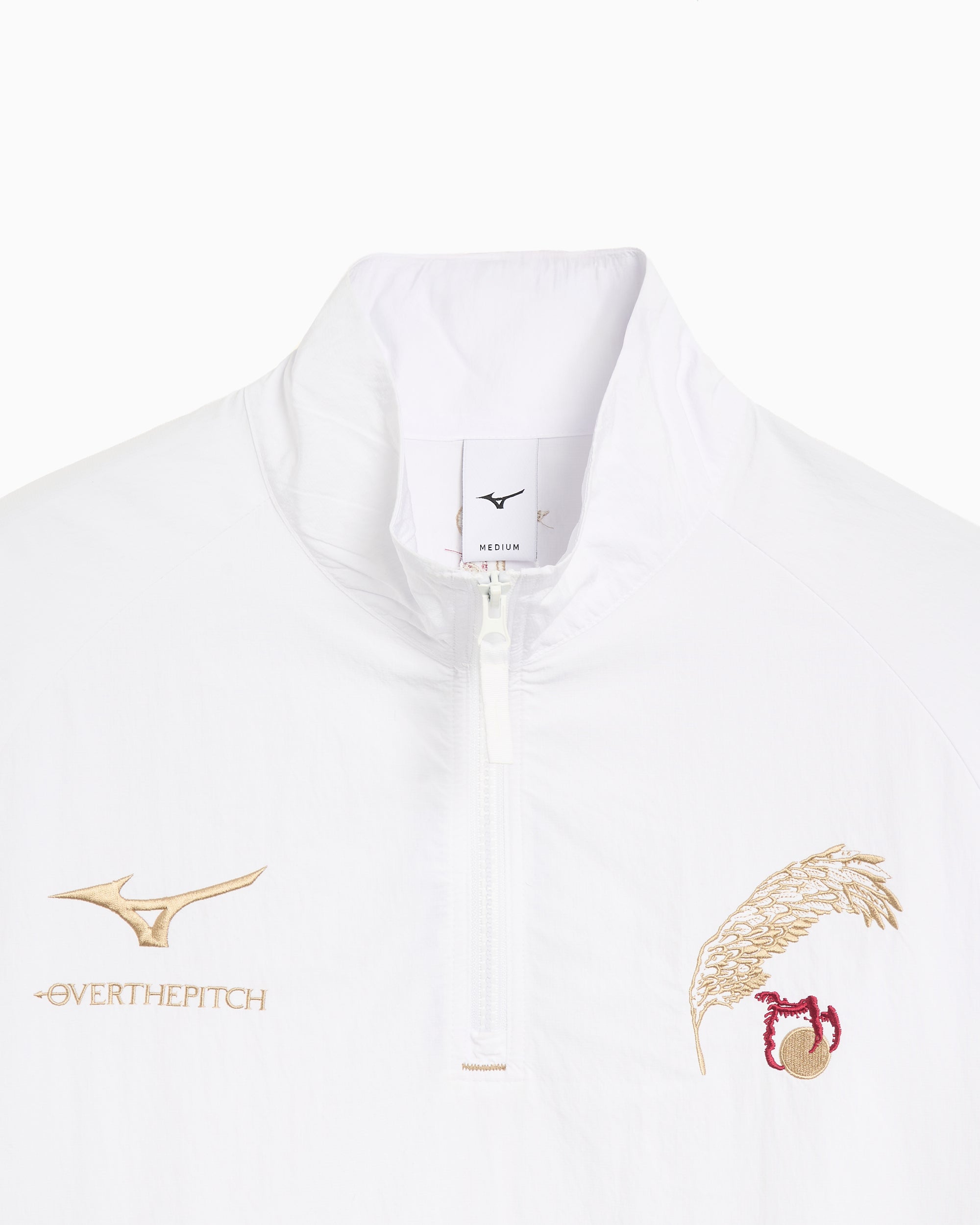 Sweatshirts OVER THE PITCH x Mizuno Logo Relaxed Men's Half Zip Sweatshirt - 32TPAJ0101