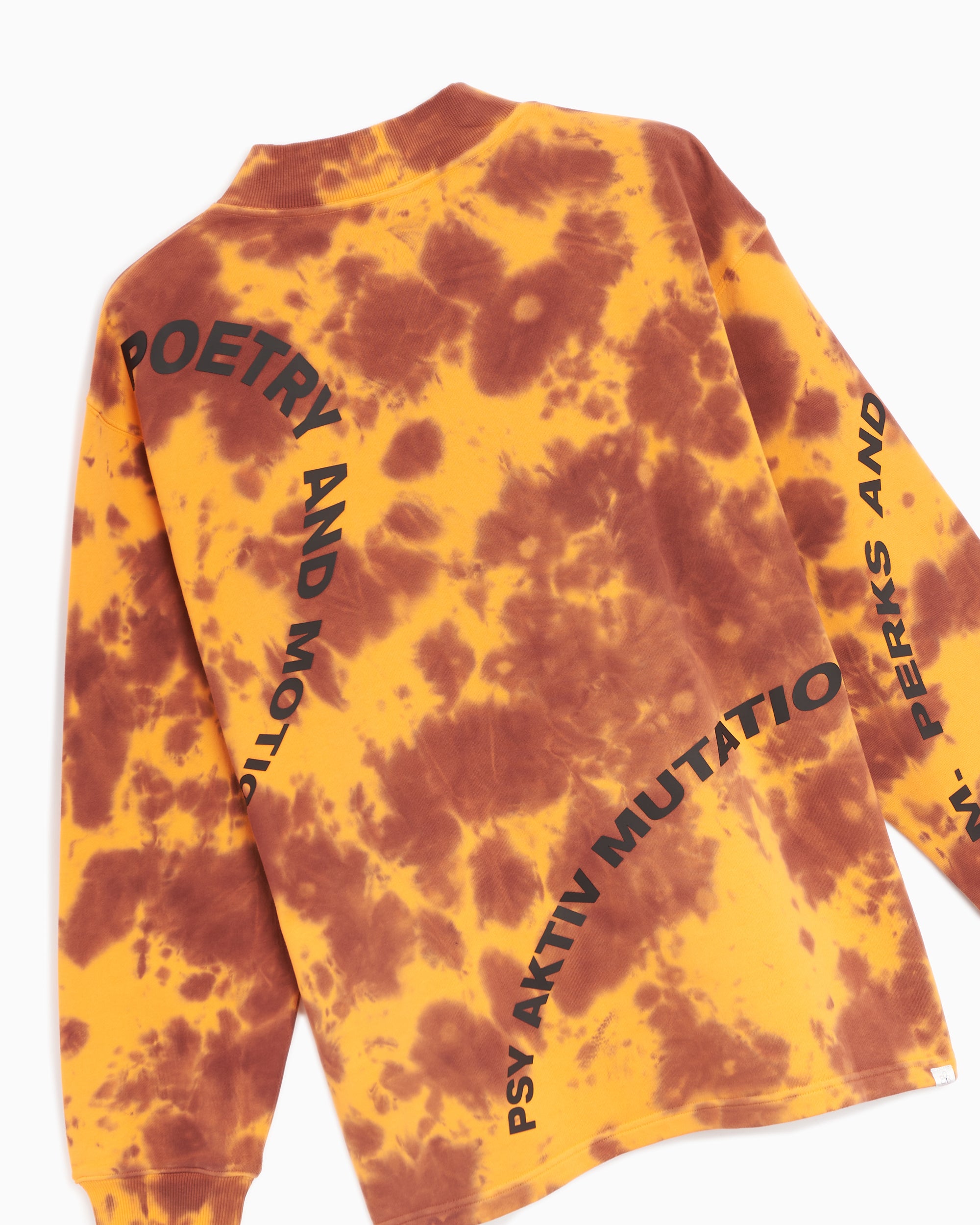 Sweatshirts Perks & Mini Perks And Mini Papyrus Mock Neck Unisex Sweatshirt  "Poetry And Motion" Unisex Sweatshirt - PS223712-BUFICR