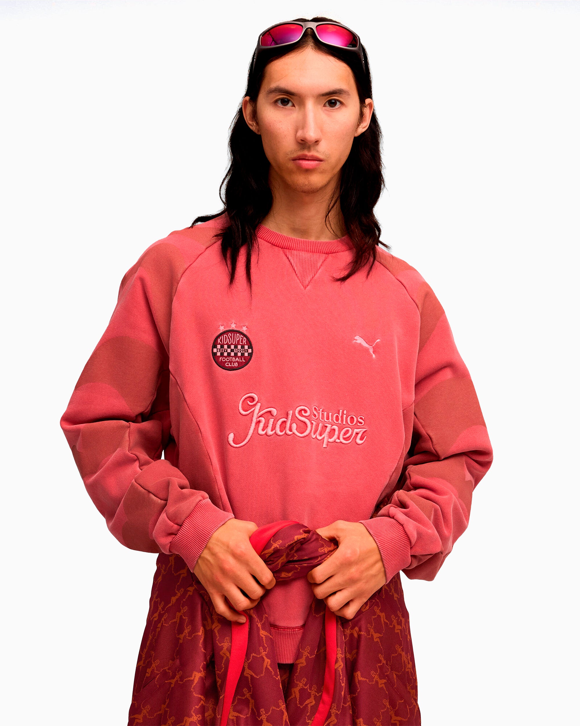 Sweatshirts Puma x KidSuper Crew Logo Relaxed Men's Sweatshirt - 632364-39