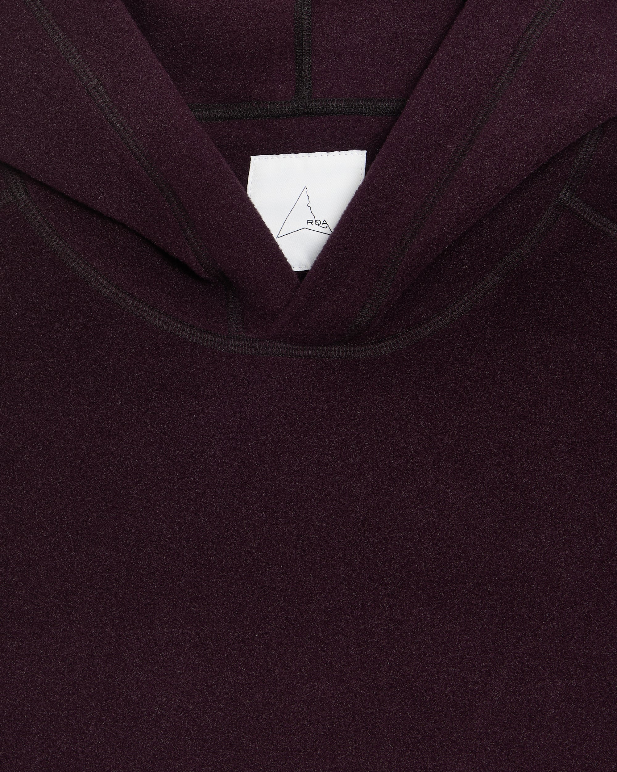 Sweatshirts ROA Drowi Polartec® 100 Series Logo Boxy Men's Hoodie - YBMW011FA11-PLE0001