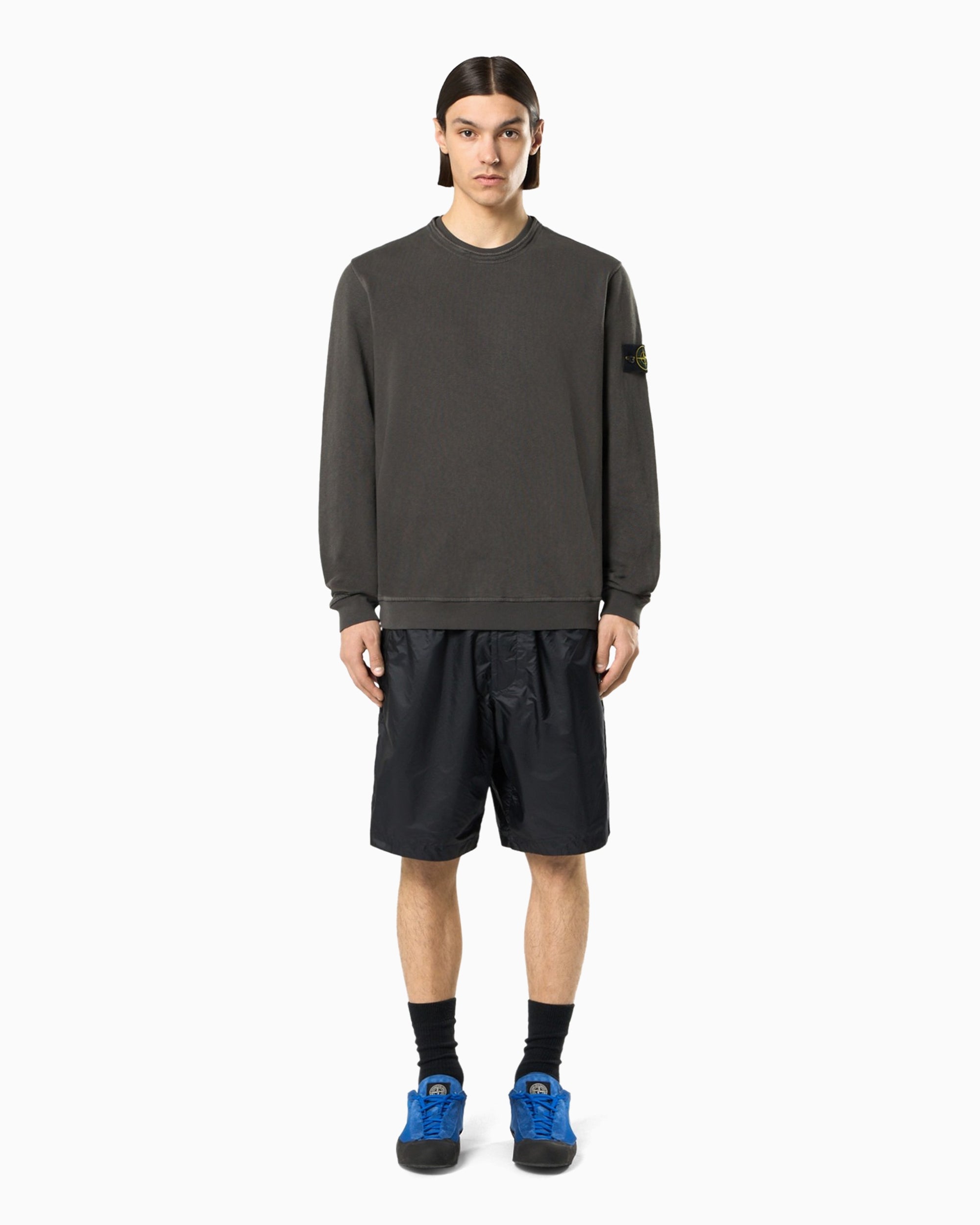 Sweatshirts Stone Island Malfilé "Old Effect" Men's Sweatshirt - L1S156100034-V0165