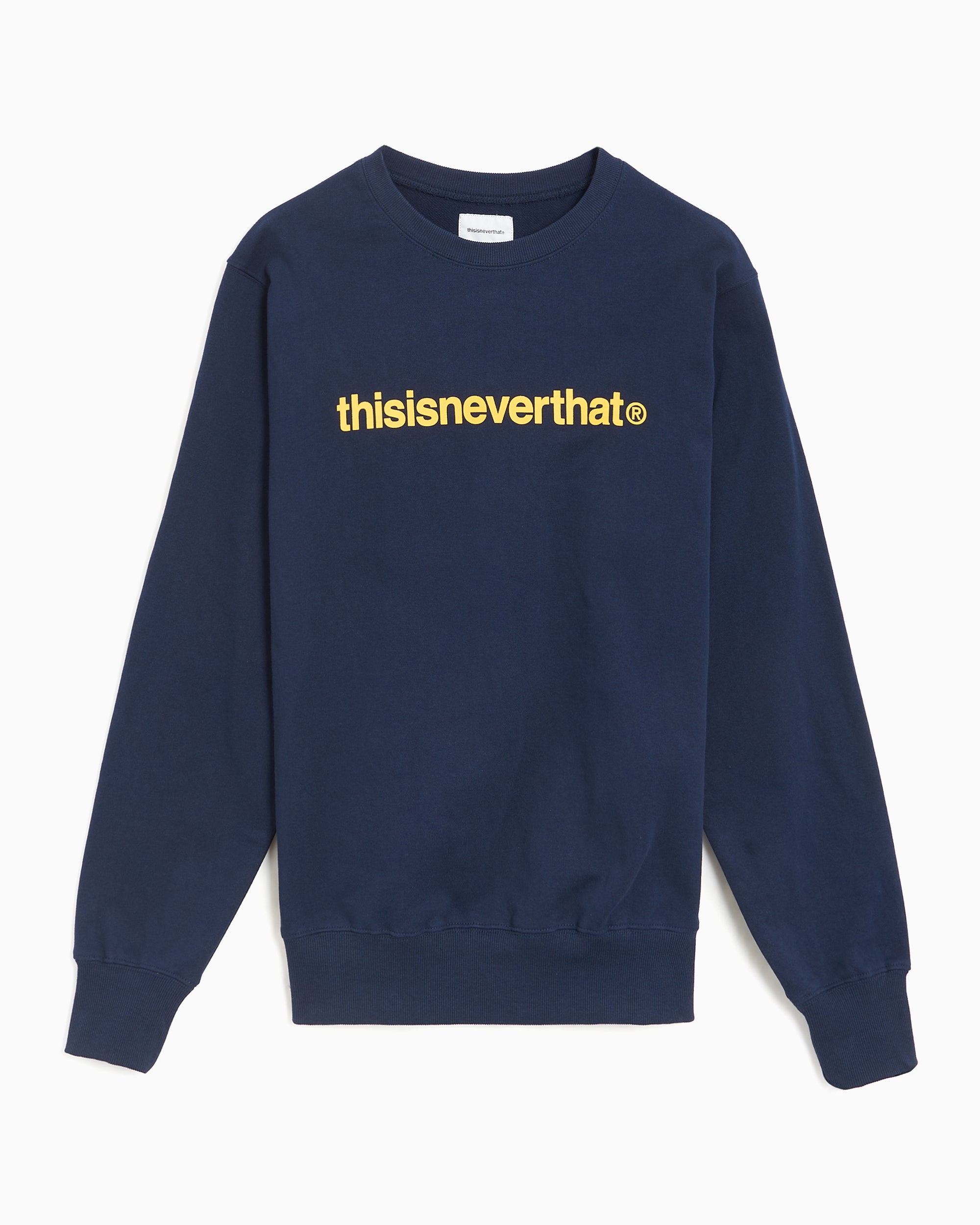 Sweatshirts thisisneverthat® thisisneverthat® T-Logo LT Men's Sweatshirt Men's Sweatshirt - TN250TSWCW03-NAV