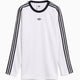 T-Shirt Oversize de manga comprida adidas Originals Adicolor Jacquard para homem