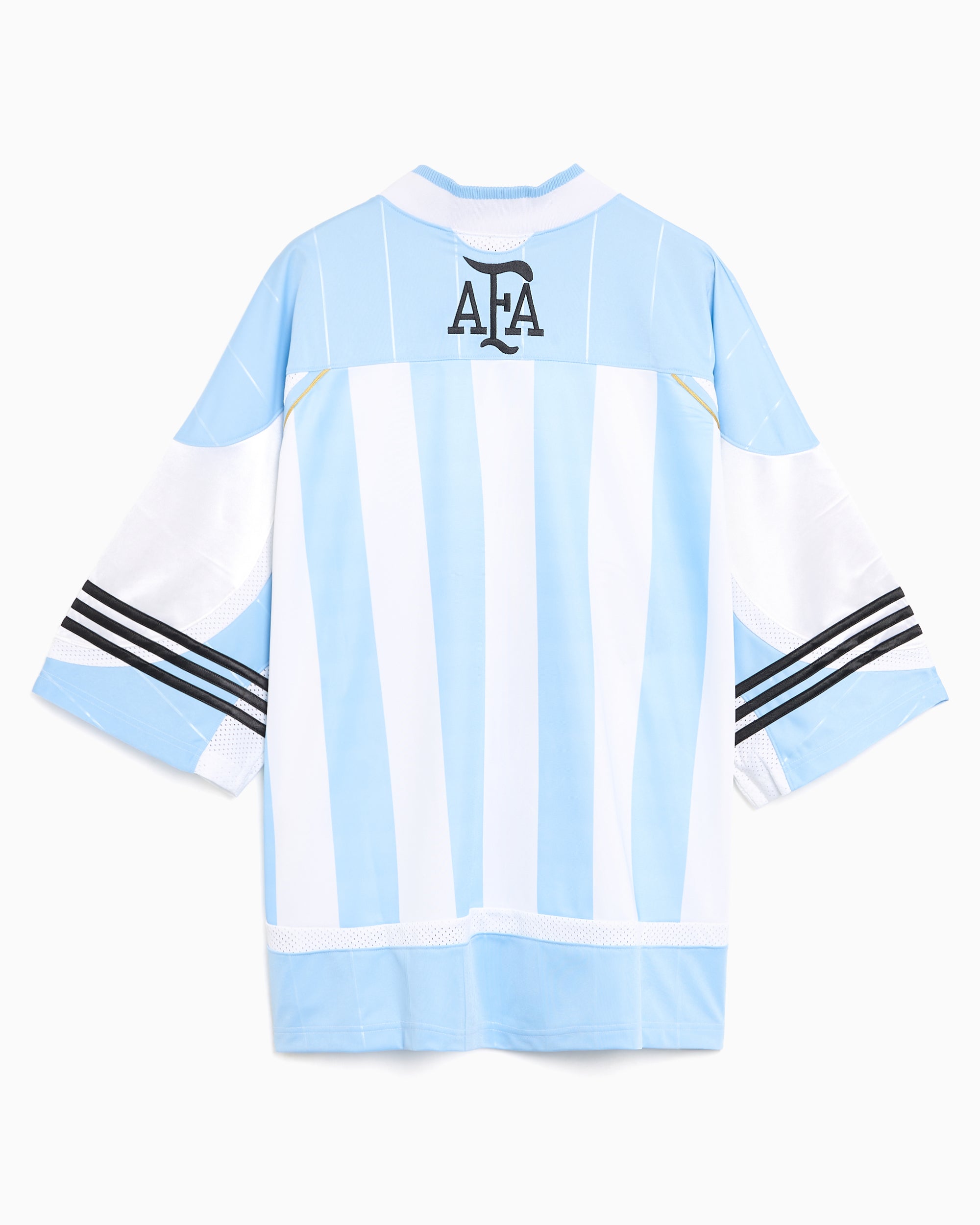 T-Shirts adidas Originals Bringback Remixed "Argentina" Logo Half-Sleeved Relaxed Men's Jersey T-Shirt - KD5982