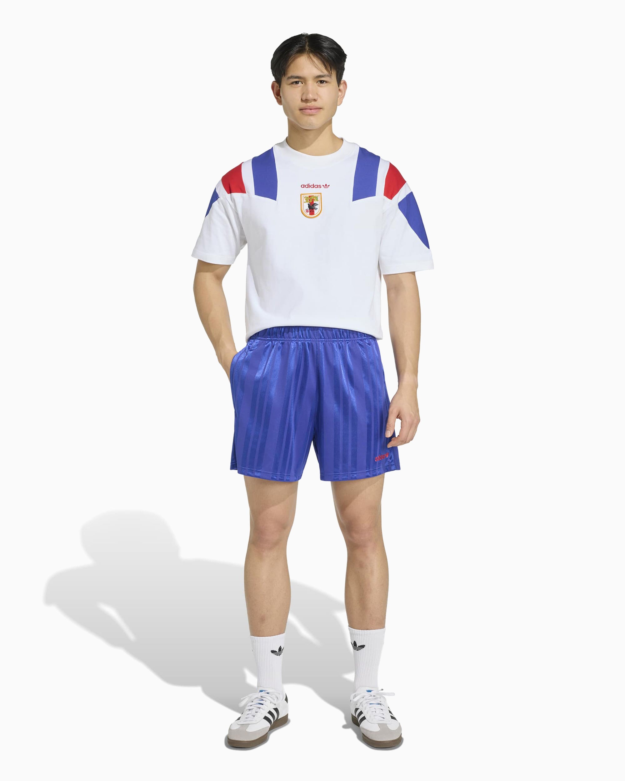 T-Shirts adidas Originals EQT Japan Football Logo Relaxed Men's T-Shirt - KG0230
