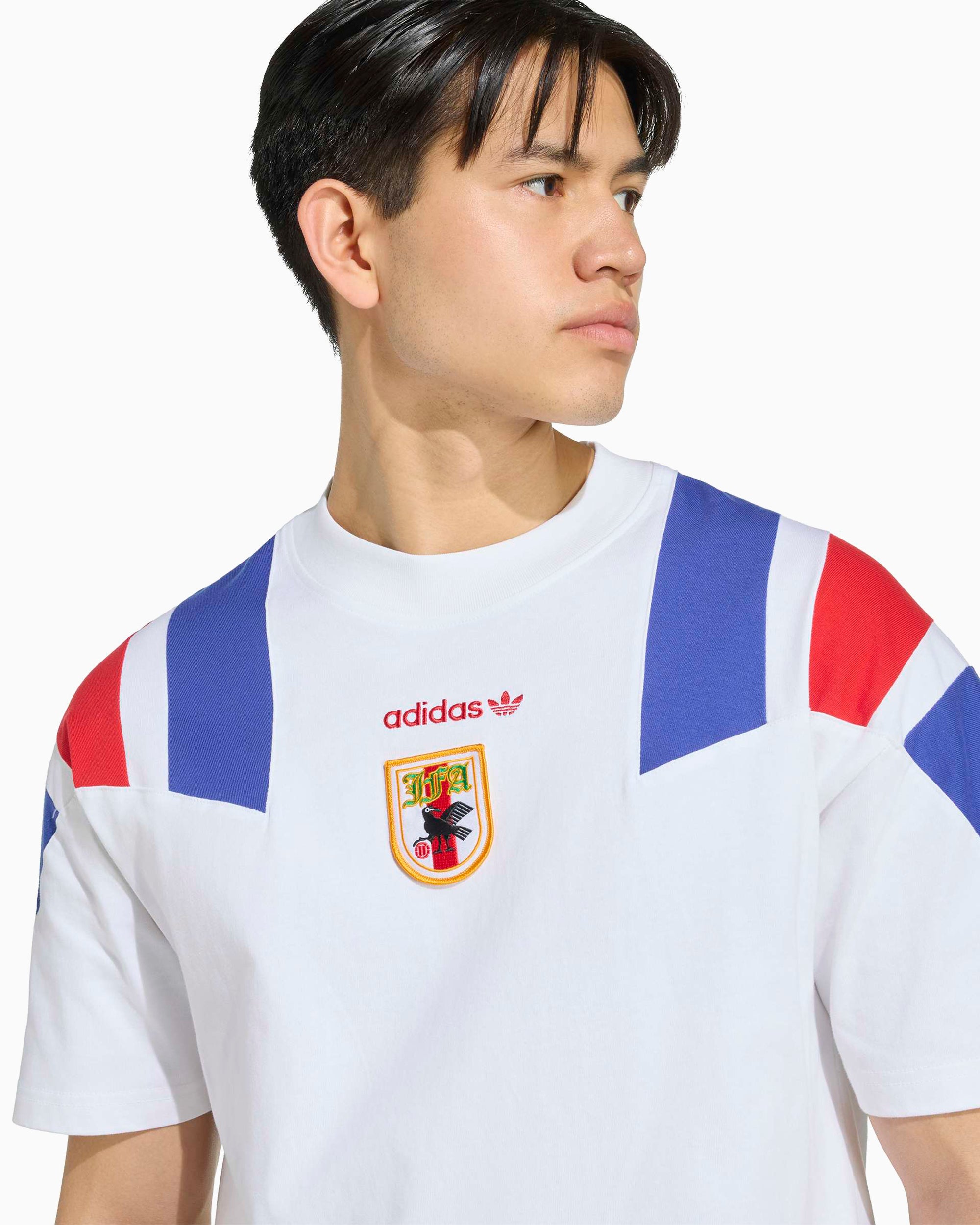 T-Shirts adidas Originals EQT Japan Football Logo Relaxed Men's T-Shirt - KG0230
