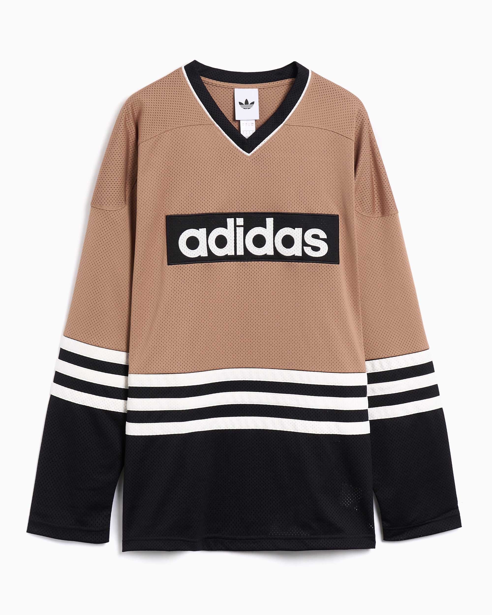 T-Shirts adidas Originals Hockey Long-Sleeved Relaxed Men's Jersey T-Shirt - JY0251