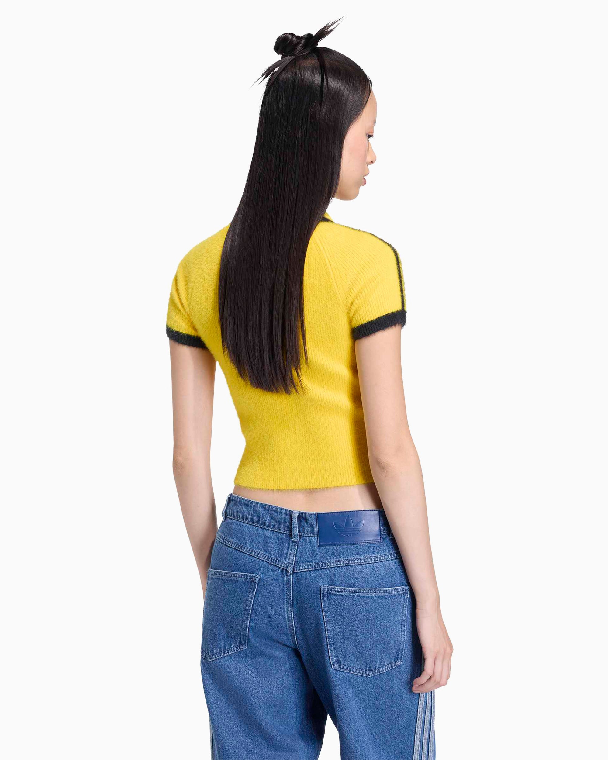 T-Shirts adidas Originals Knitted Cali Slim Women's T-Shirt - KC6533