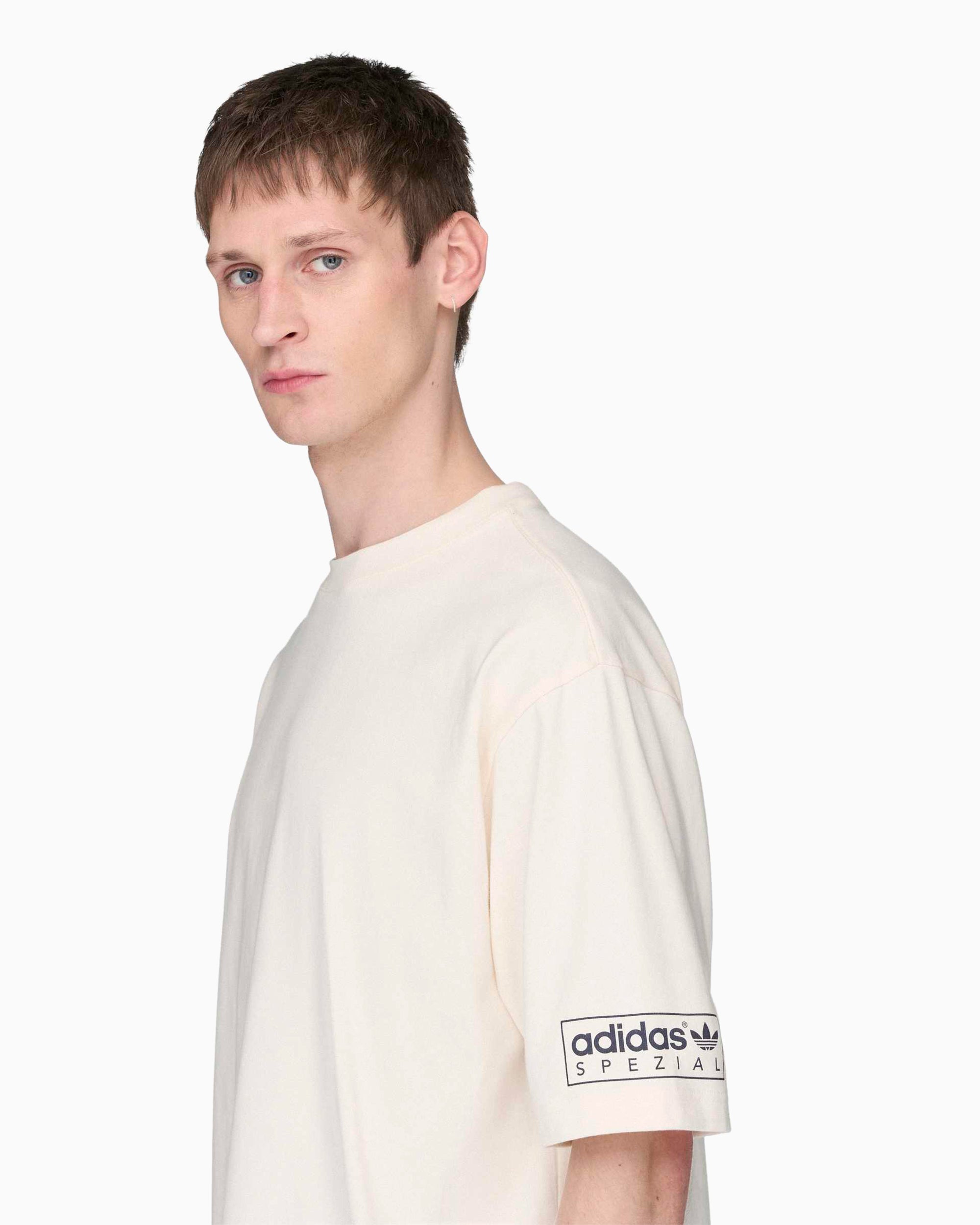 T-Shirt com logótipo Relaxed adidas Originals SPZL Mod para homem