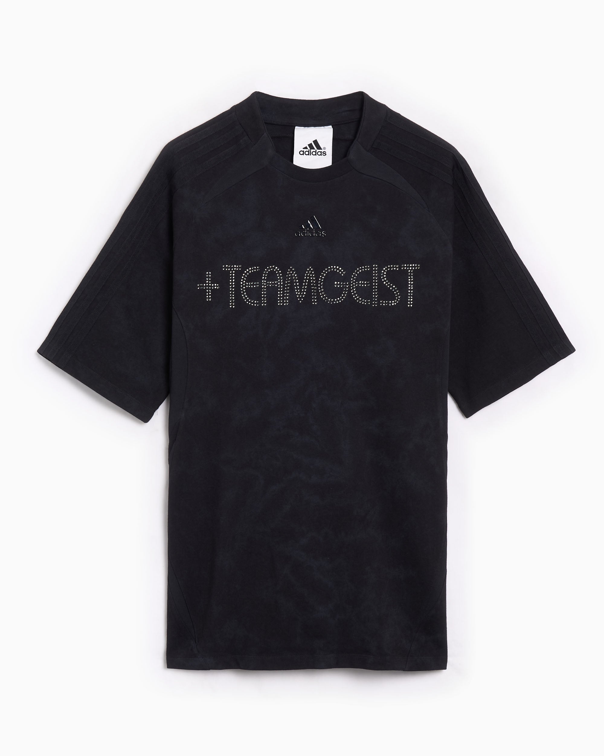 T-Shirts adidas Originals Teamgeist Rhinestone Logo Oversize Women's T-Shirt - KF3113