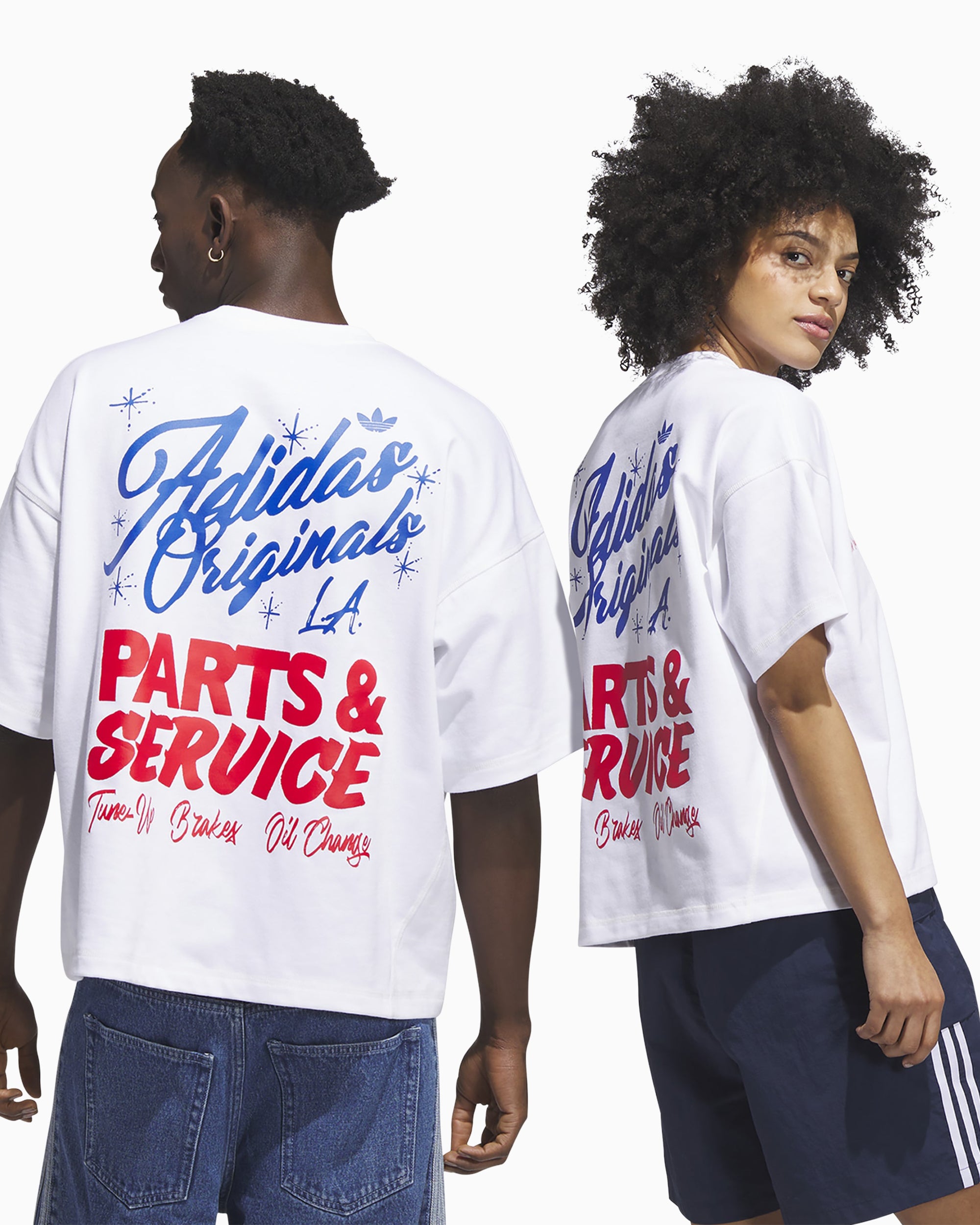T-Shirts adidas Originals Wilshire Relaxed Unisex T-Shirt - JX6176