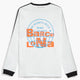 T-Shirt Relaxed de manga comprida adidas Originals x Bad Bunny DtMF Tour Merch "Barcelona" para homem