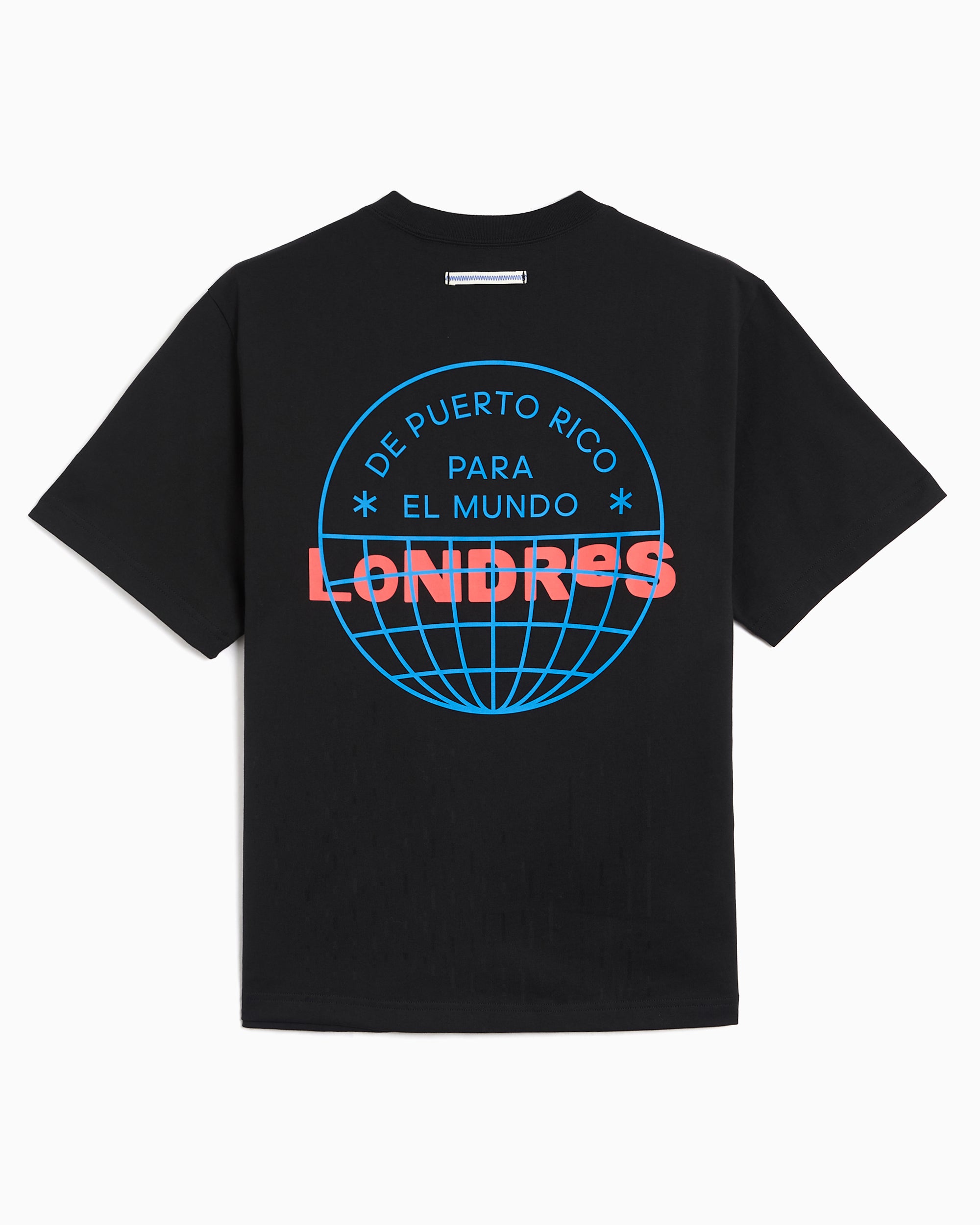 T-Shirts adidas Originals x Bad Bunny DtMF Tour Merch "London" Heavyweight Graphic Oversize Unisex T-Shirt - KW8075